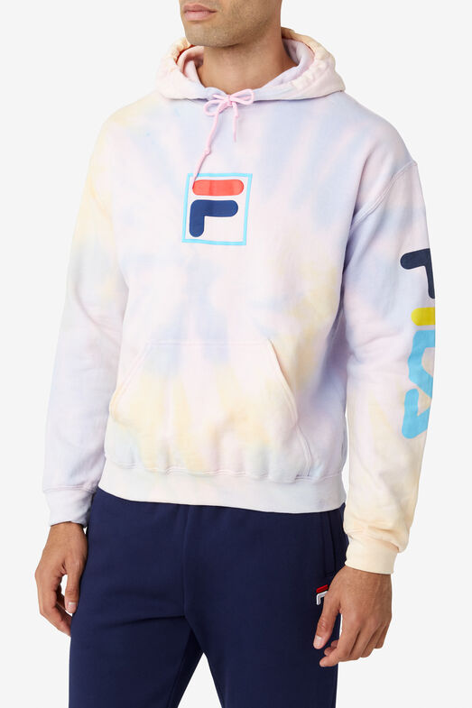 TIE DYE PUFF HOODIE