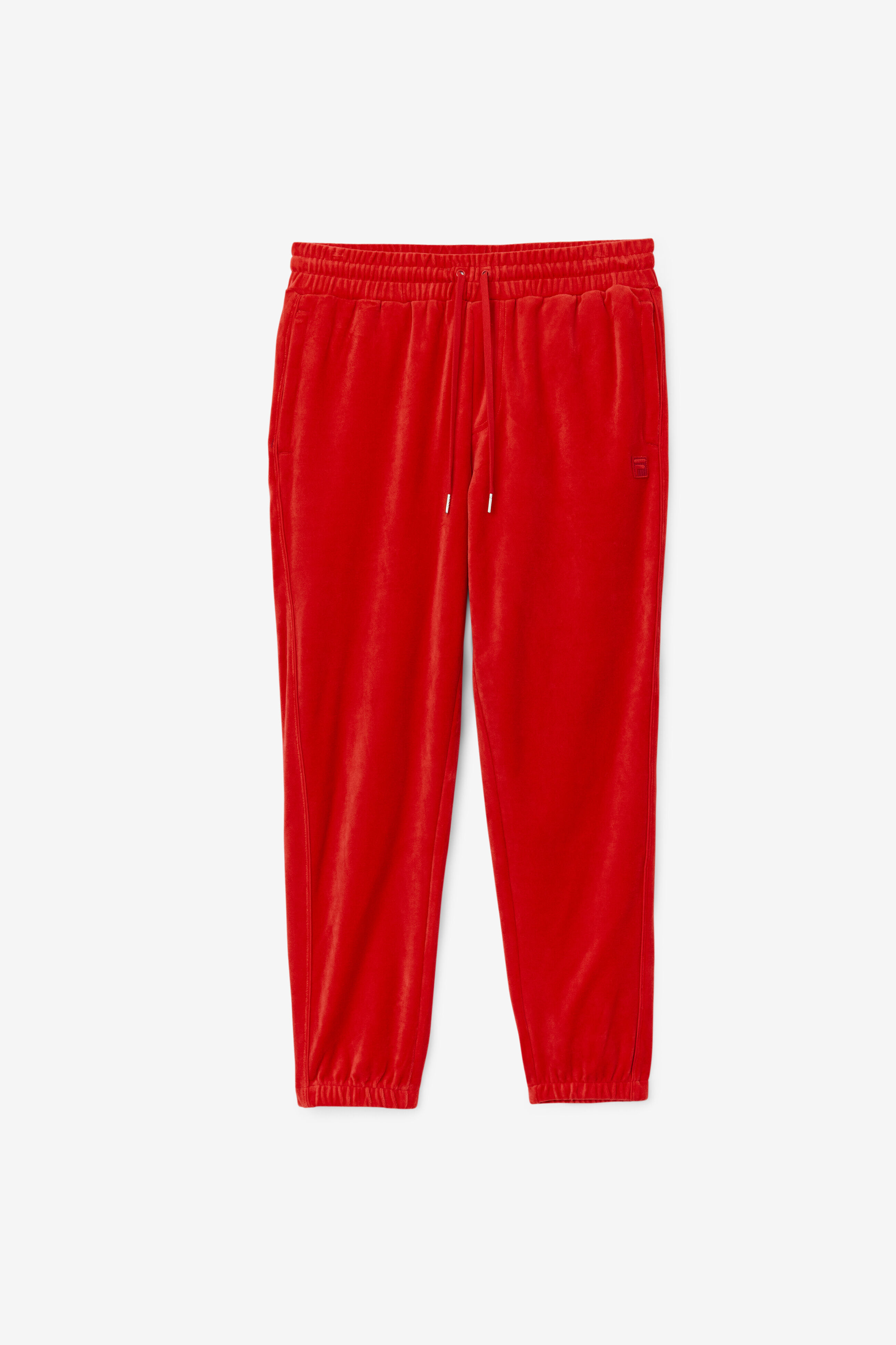 Red fila pants hotsell