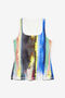GALAXY PRINTED RACERBACK TANK