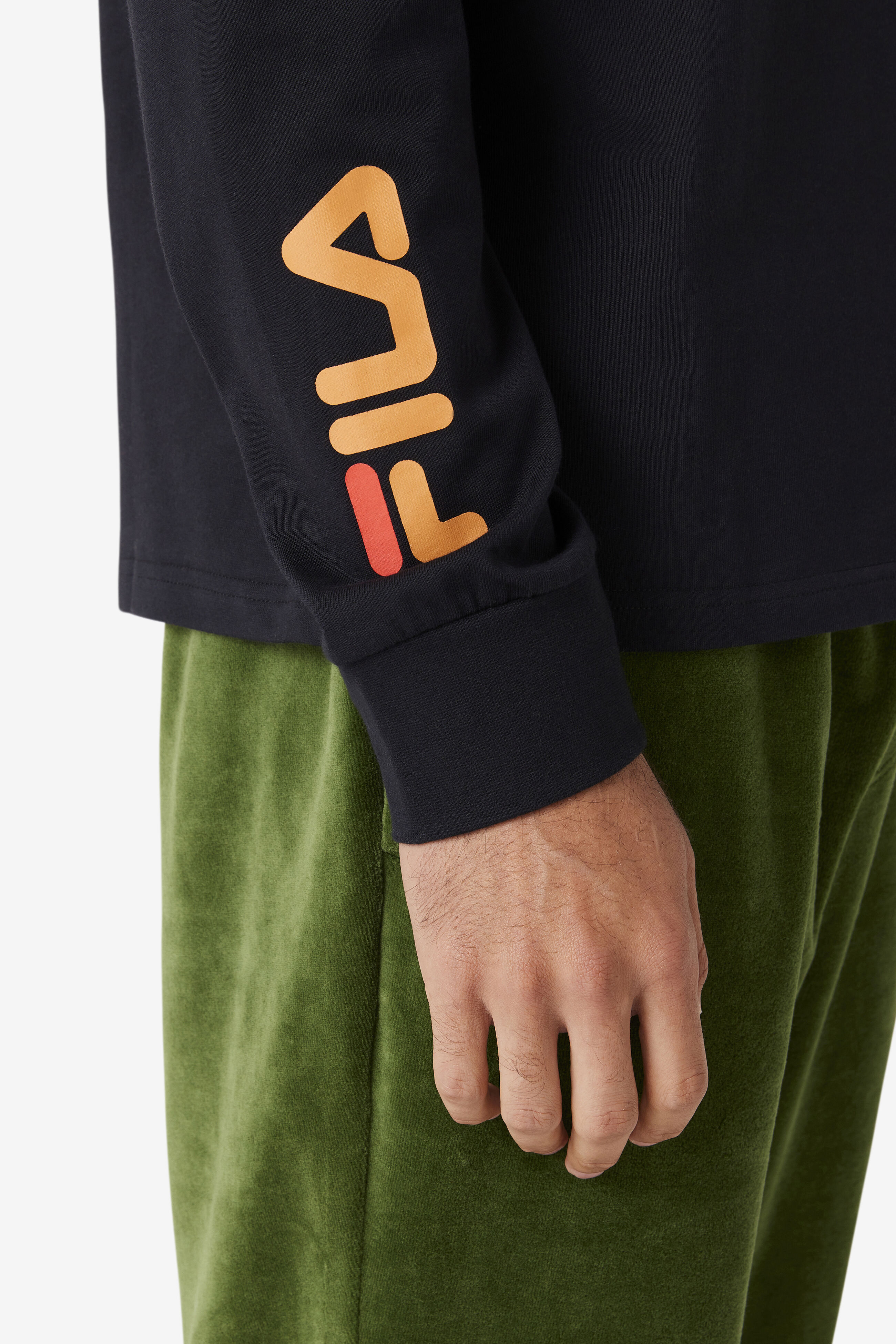 Fila black line basil sweatshirt discount