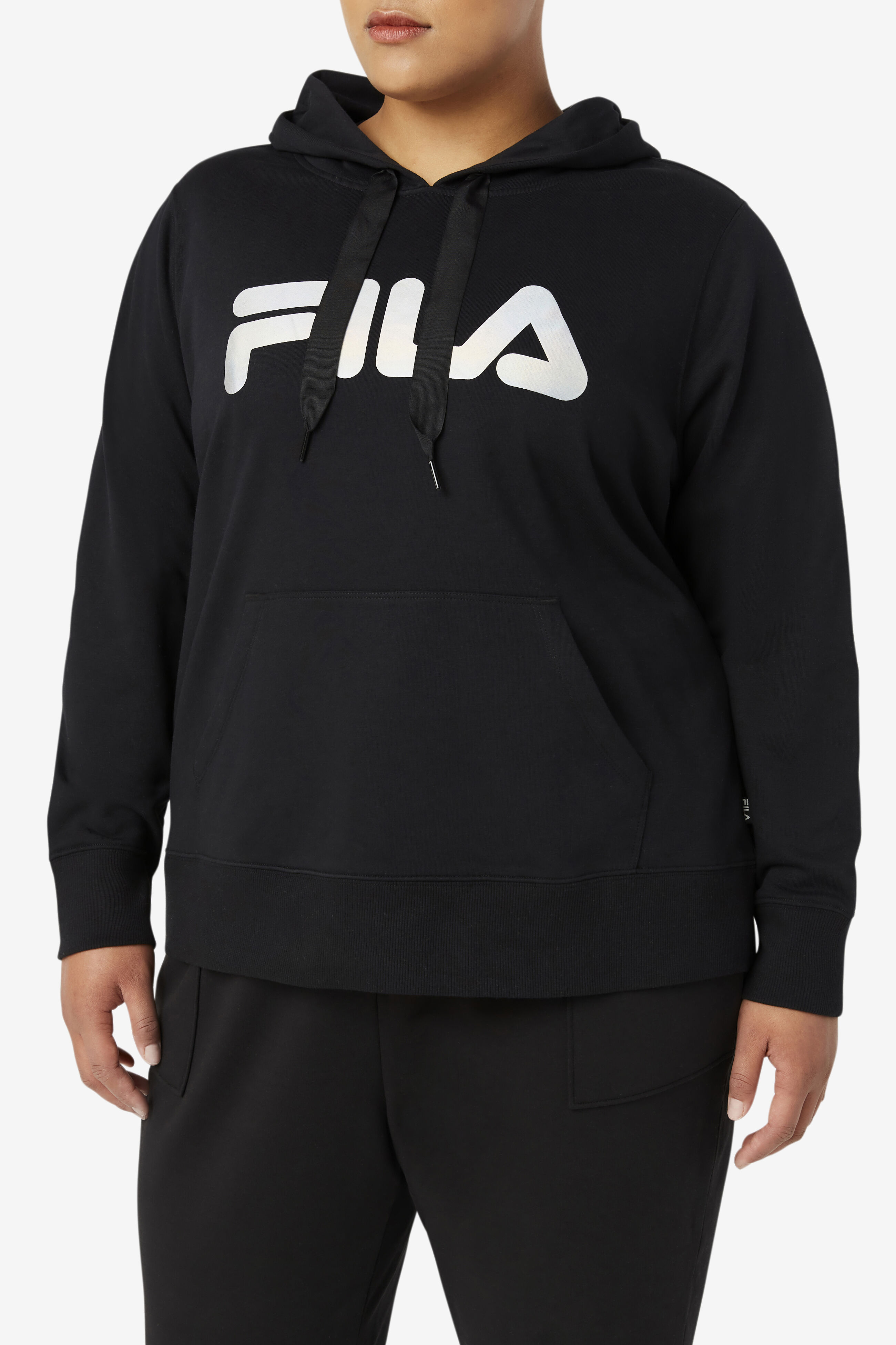 Curve Plus Size Pullover Hoodie Fila