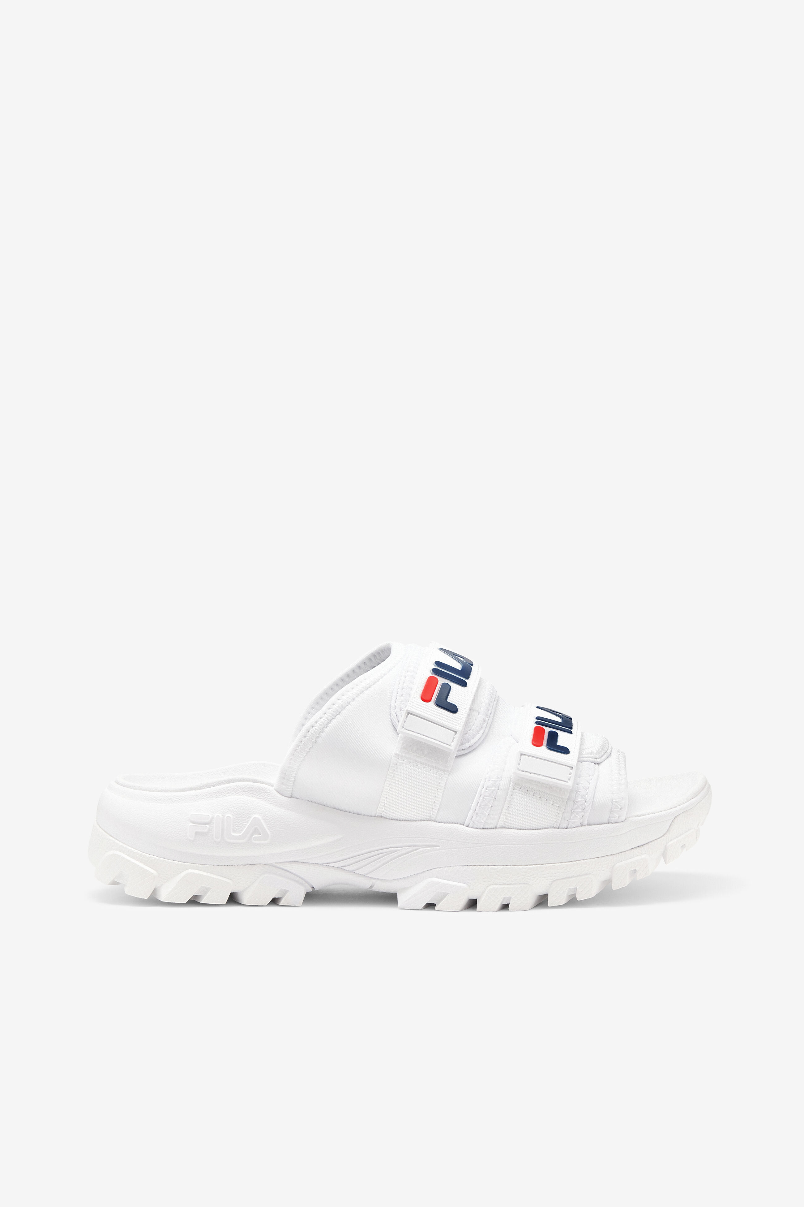 Womens fila slides cheap