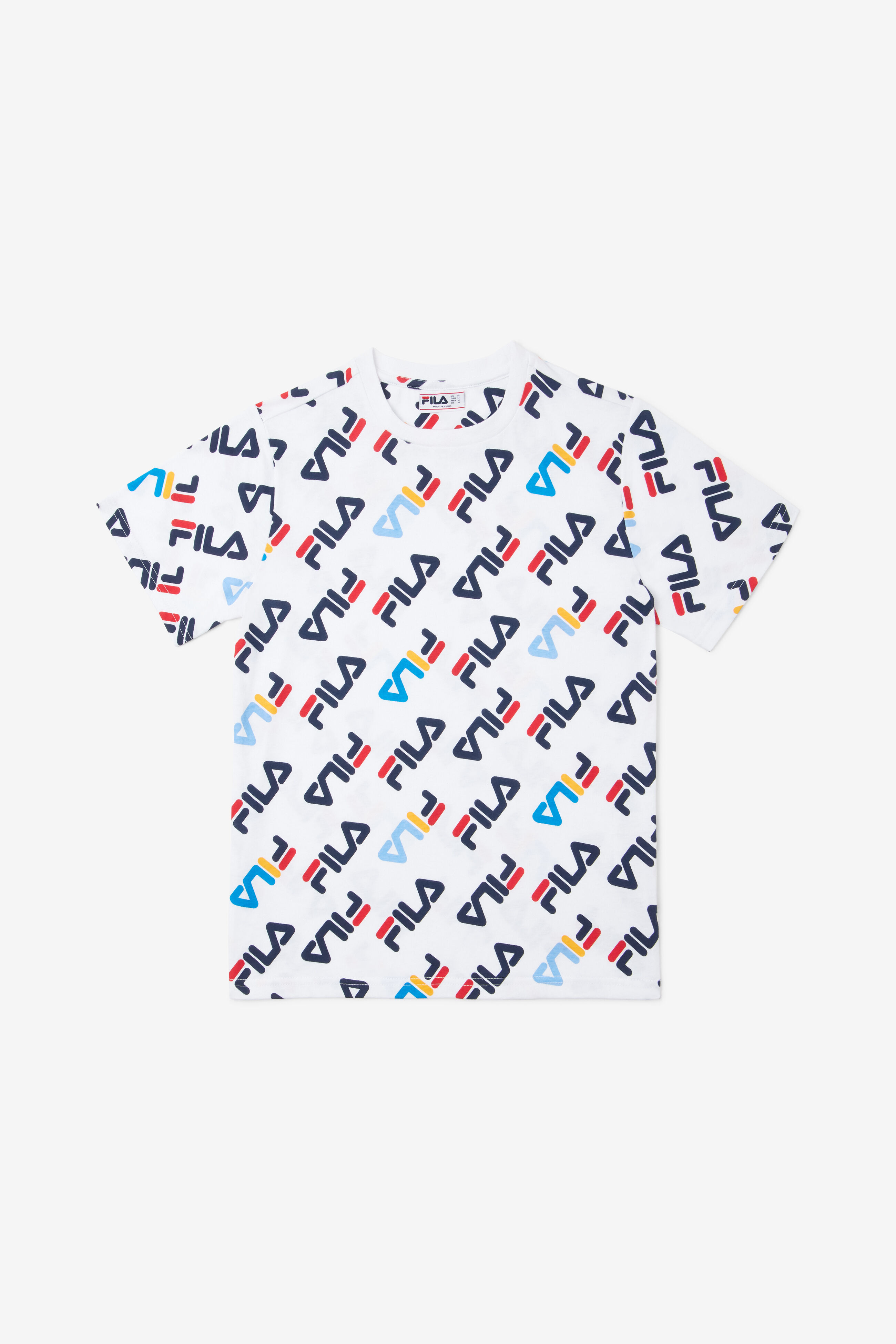 Fila printed hotsell t shirt