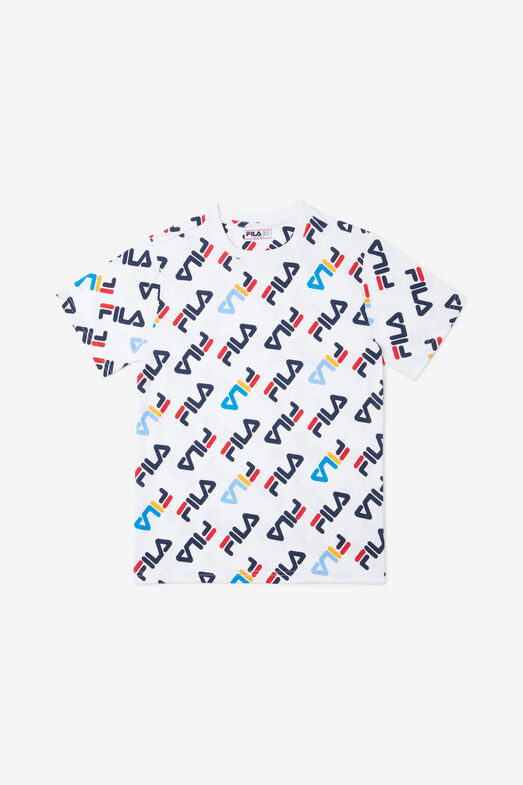 RICO ALL OVER PRINT TEE/WHITE/L