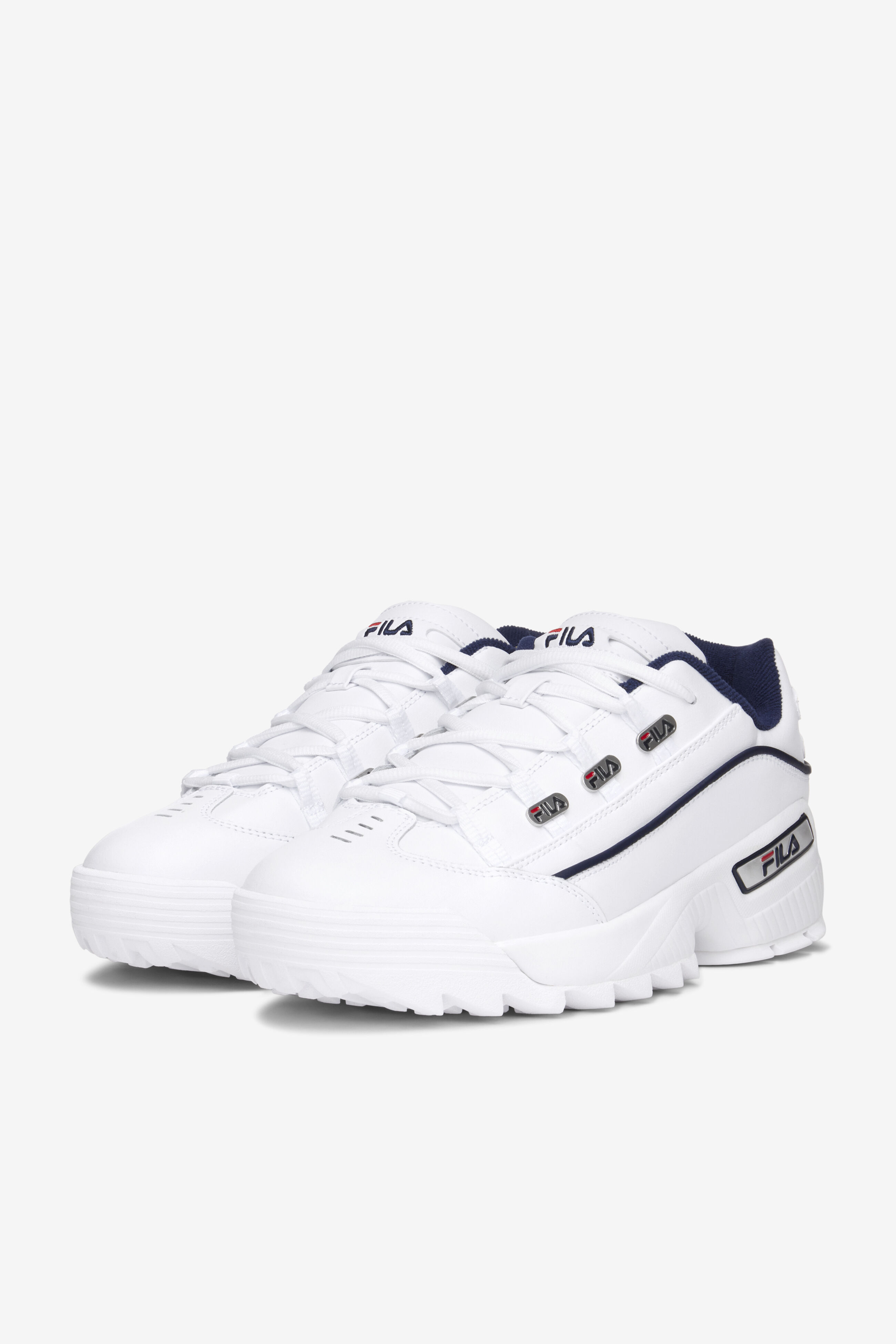 Fila hometown extra white trainers deals