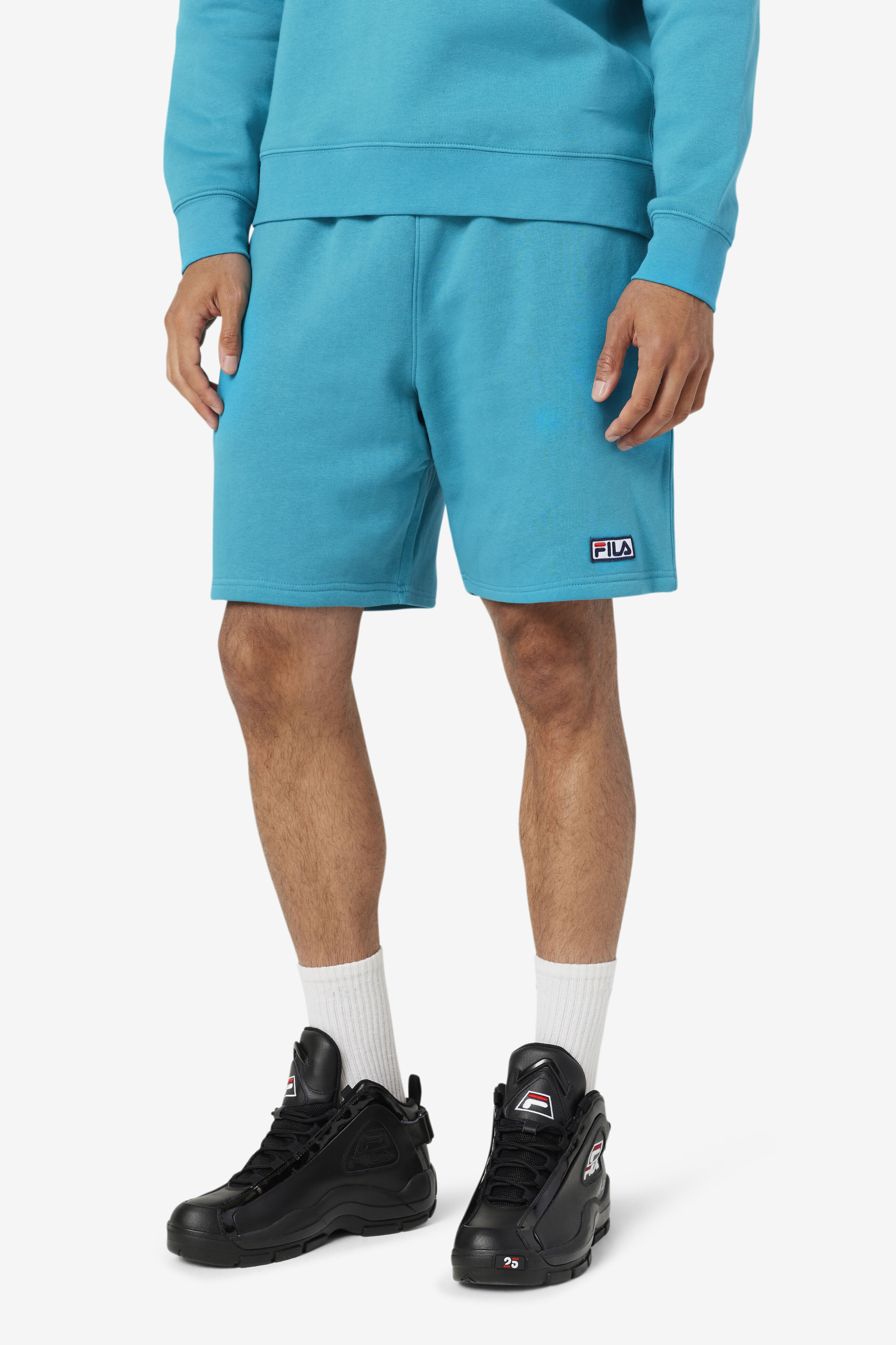 Fila fleece shorts store
