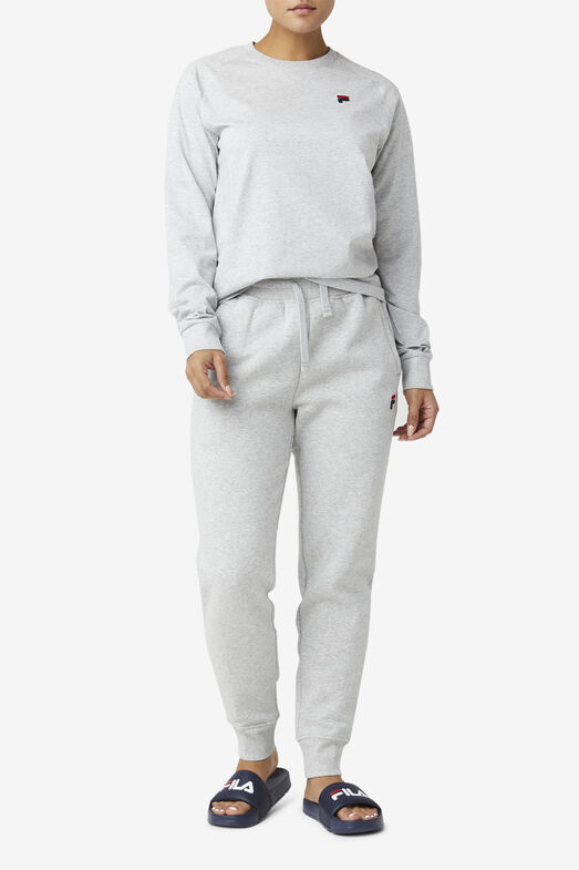 FLYNN LONG SLEEVE TEE/LTGREY/XXL