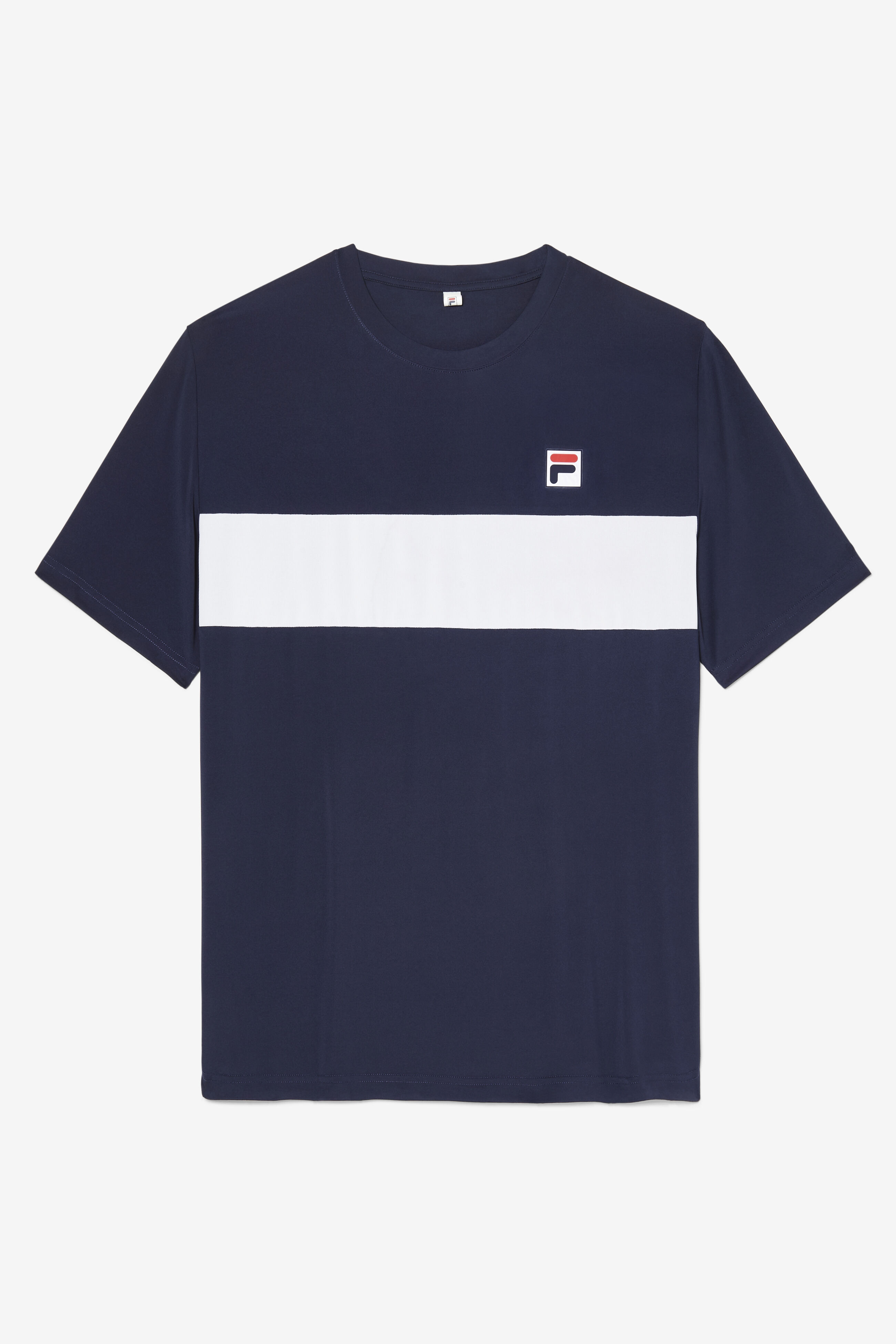 Men s Short Sleeve Crew Neck Fila