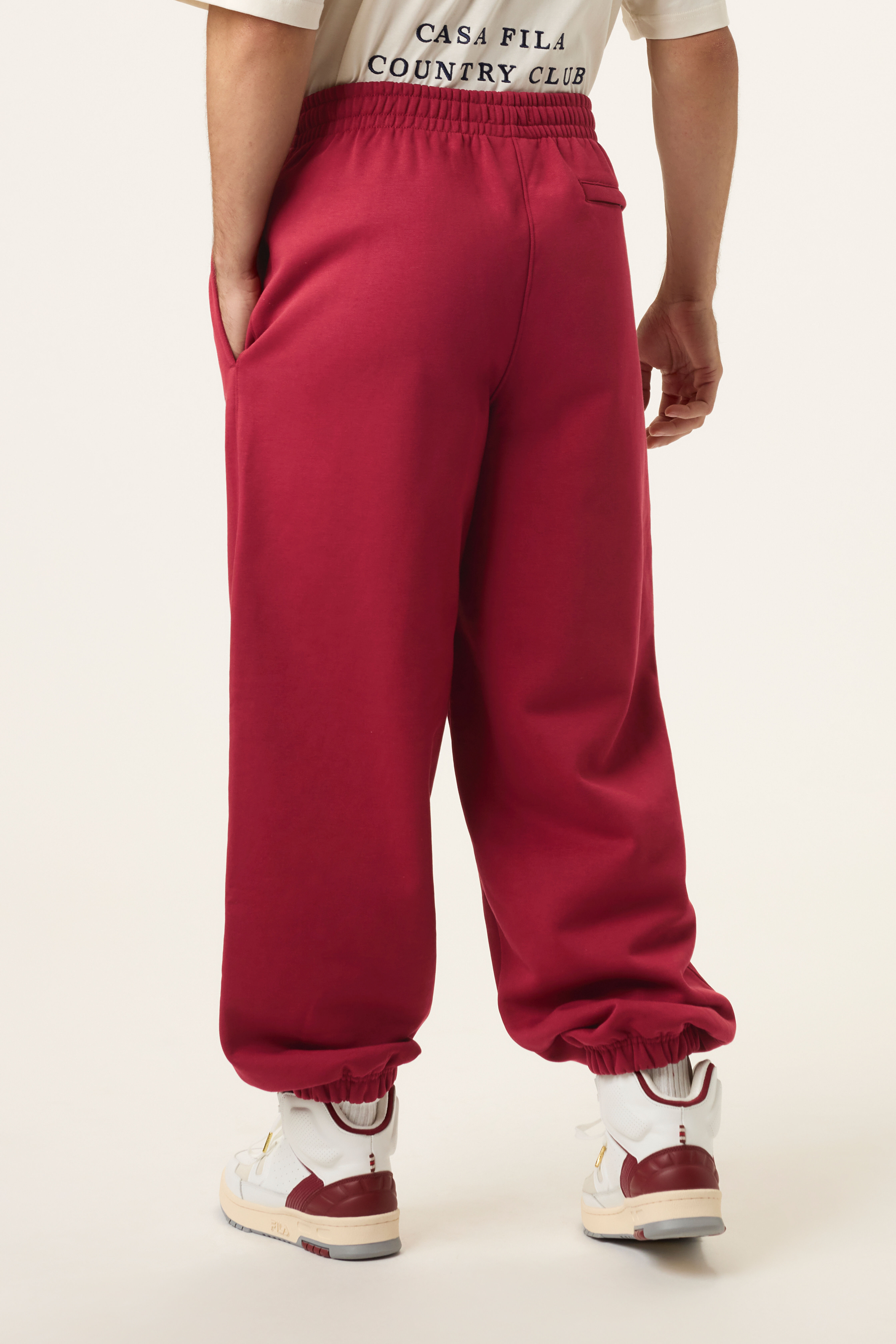 Casa Fila Country Club Joggers Tibetan Red