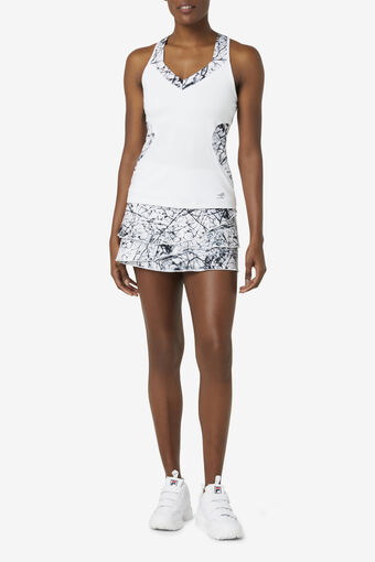 PICKLEBALL TIERED PRINTED SKORT