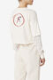 PRISCELLA CROPPED TWOFER TEE/GARD/BCORL/TAB/Extra large