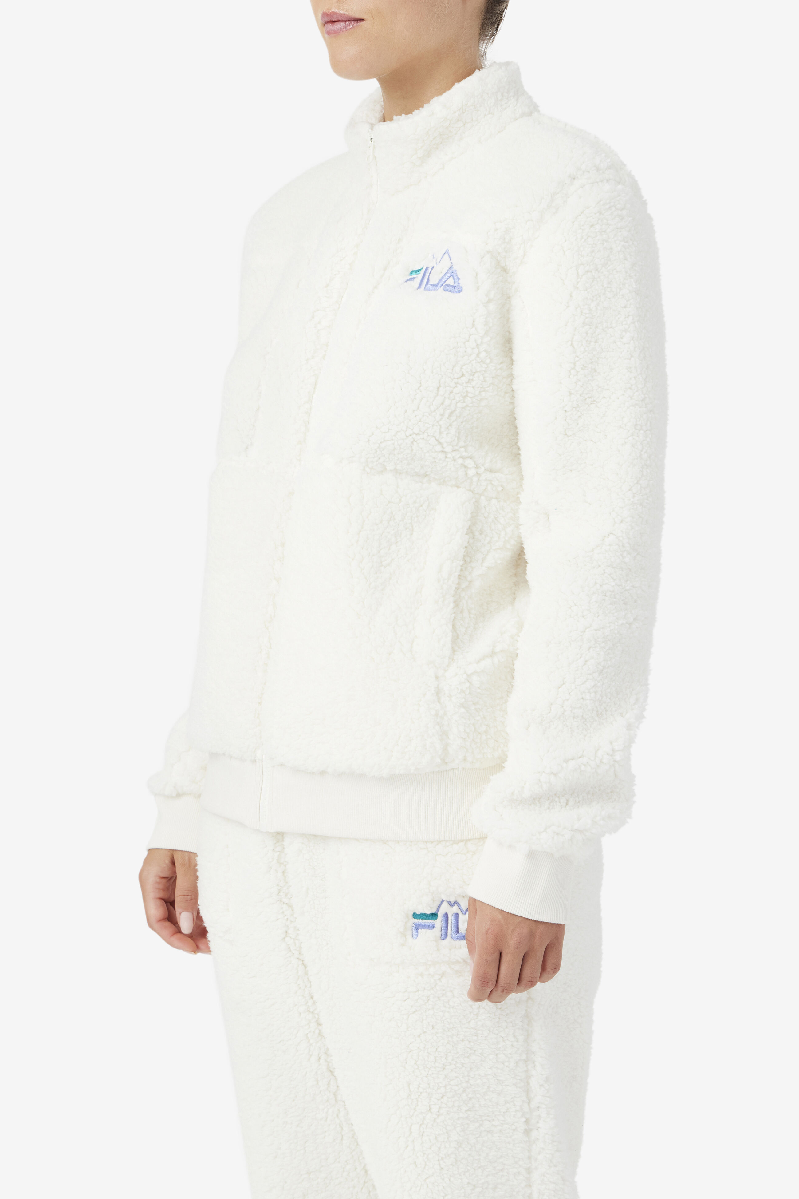 Fila hajar sales sherpa fleece jacket