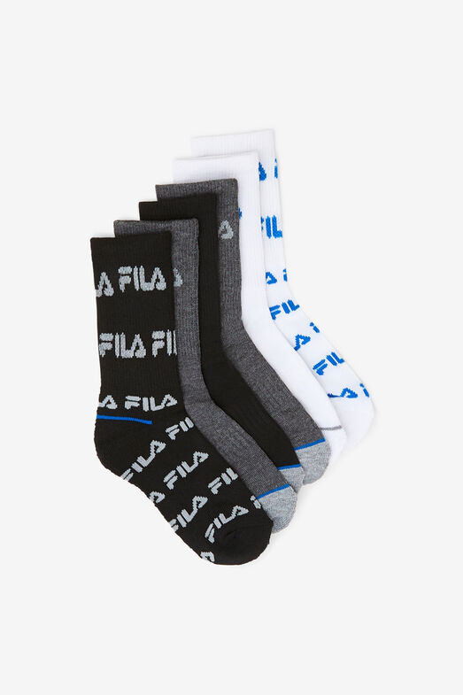 FILA LOGO ON LEG HC CREW 6PK