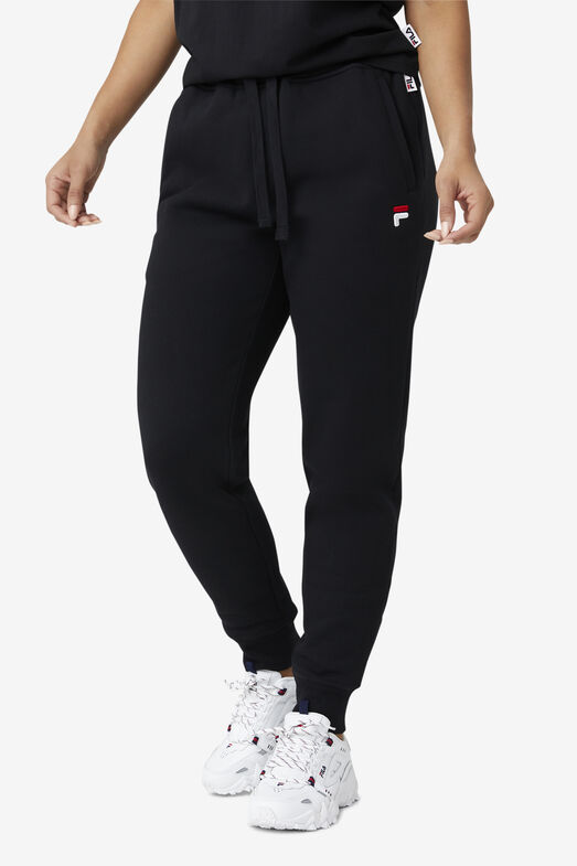 Fila, Pants & Jumpsuits, Fila Womens Heavyweight Fleece Joggers Size Small  Color Black 38