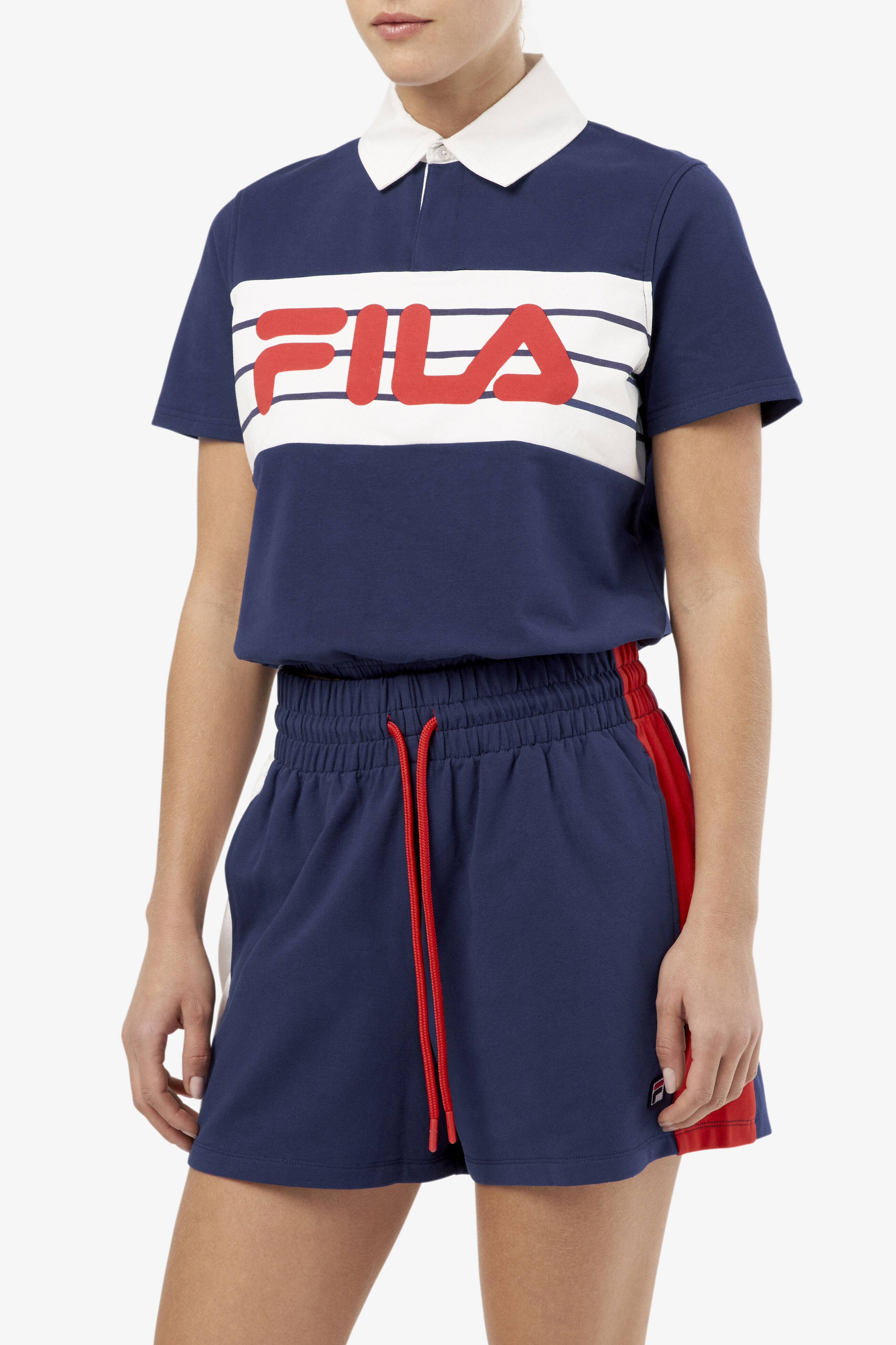 Fila shop cropped polo
