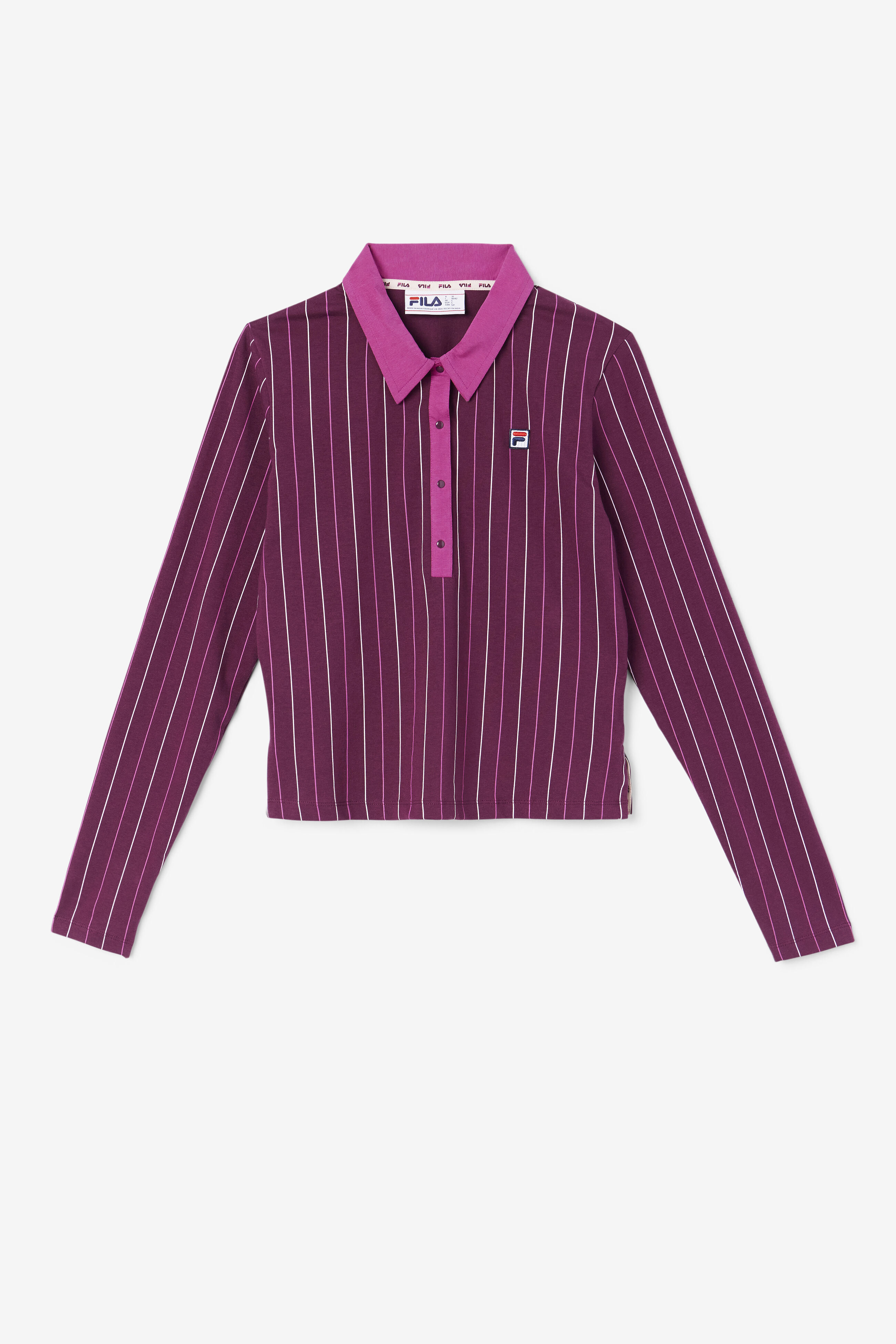 Jada Long Sleeve Women s Polo Shirt Fila