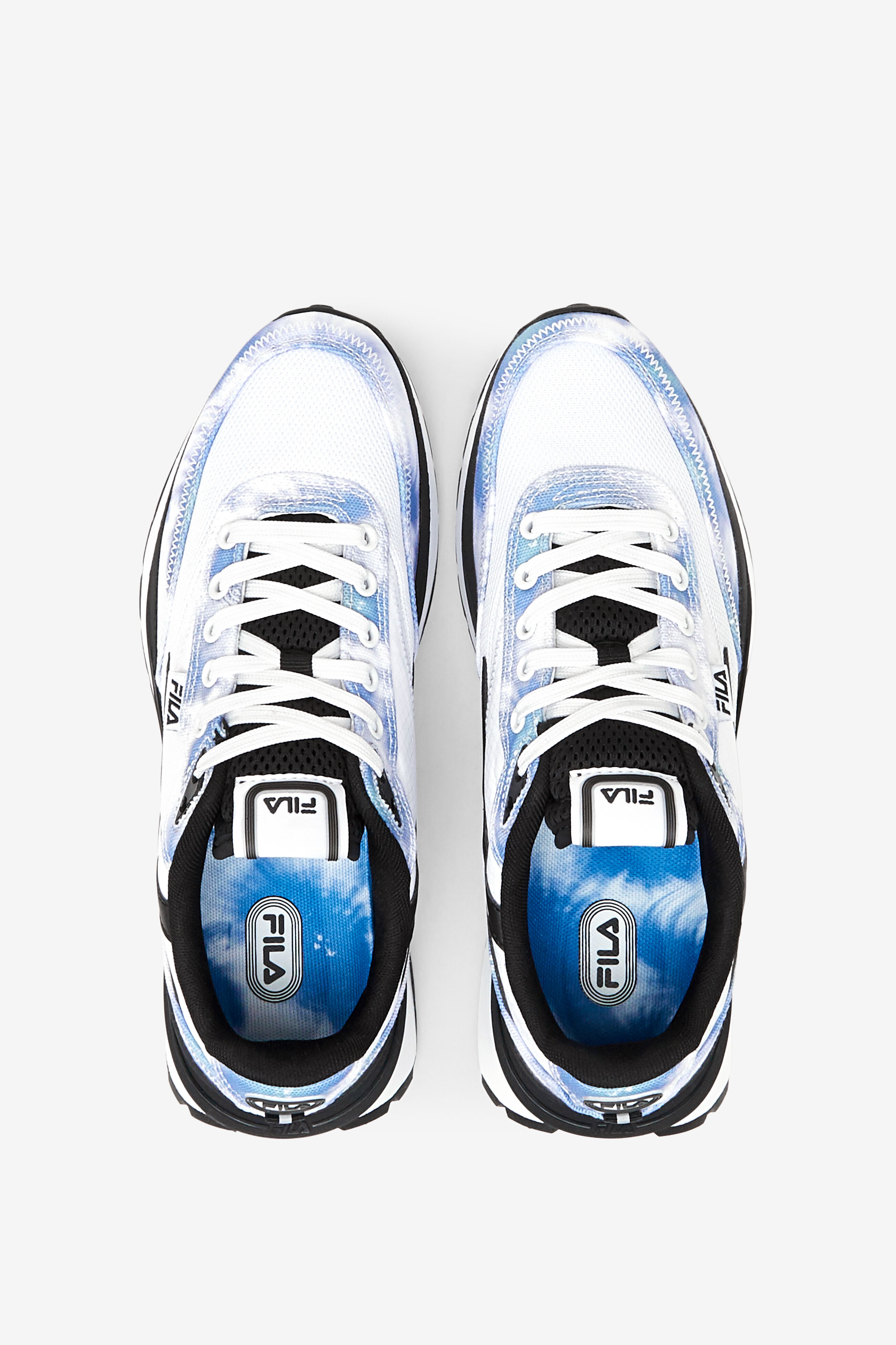 Tie dye fila best sale shoes
