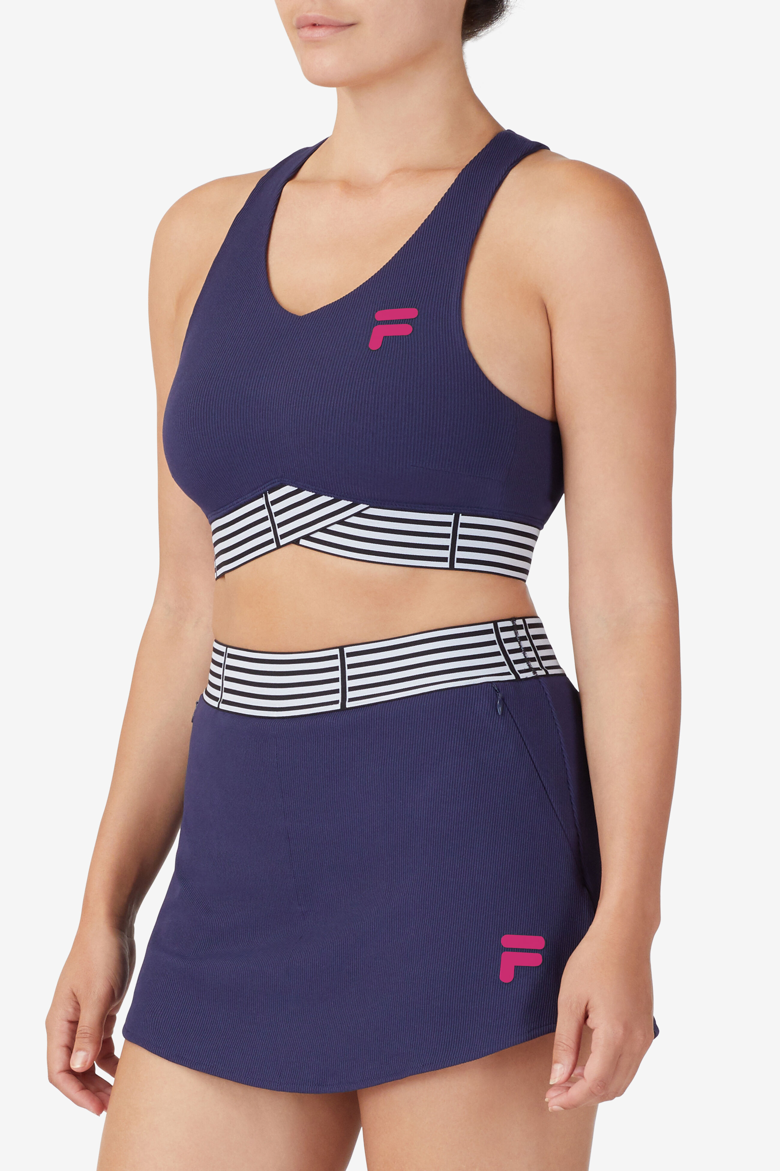 Fila crop shirt discount