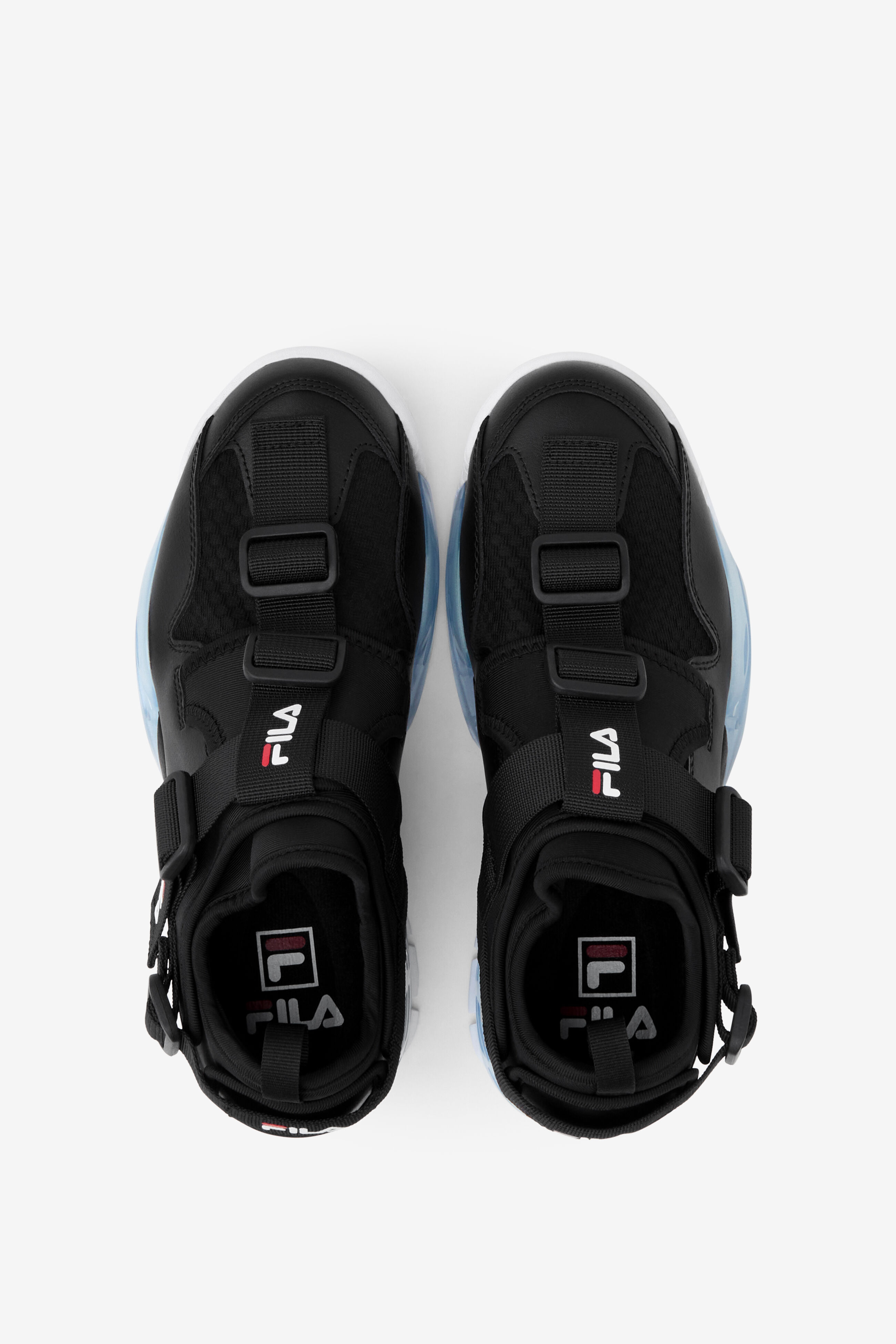 Fila white platform shoes store