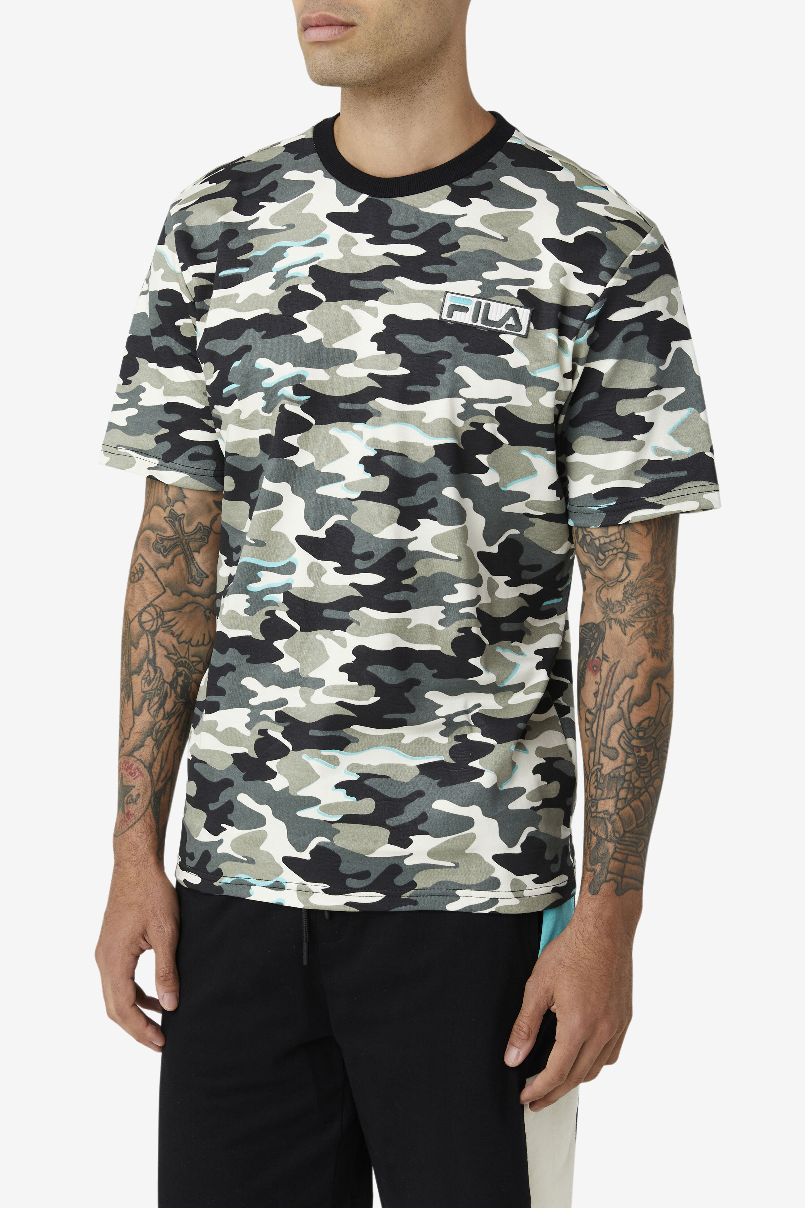 Men s Valentine Camo Tee Shirt Fila