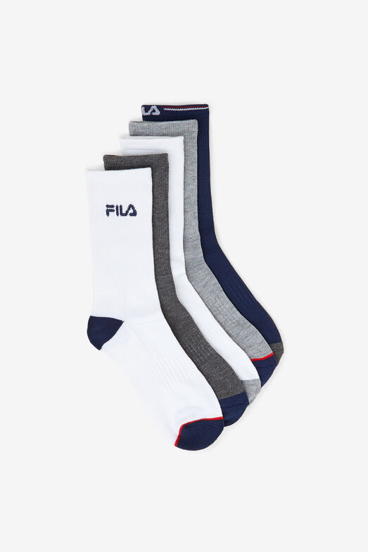 Accessories Socks, Fila Crew Hats Sock Kids\' & - | 6-pack