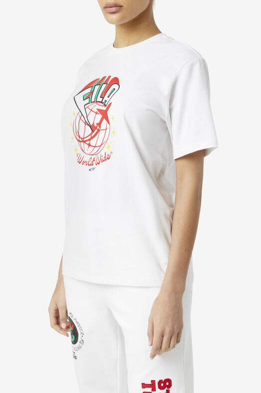 RYLAND TEE/WHITE/Large