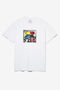 PATCHWORK TEE/WHITE/Triple Extra Large