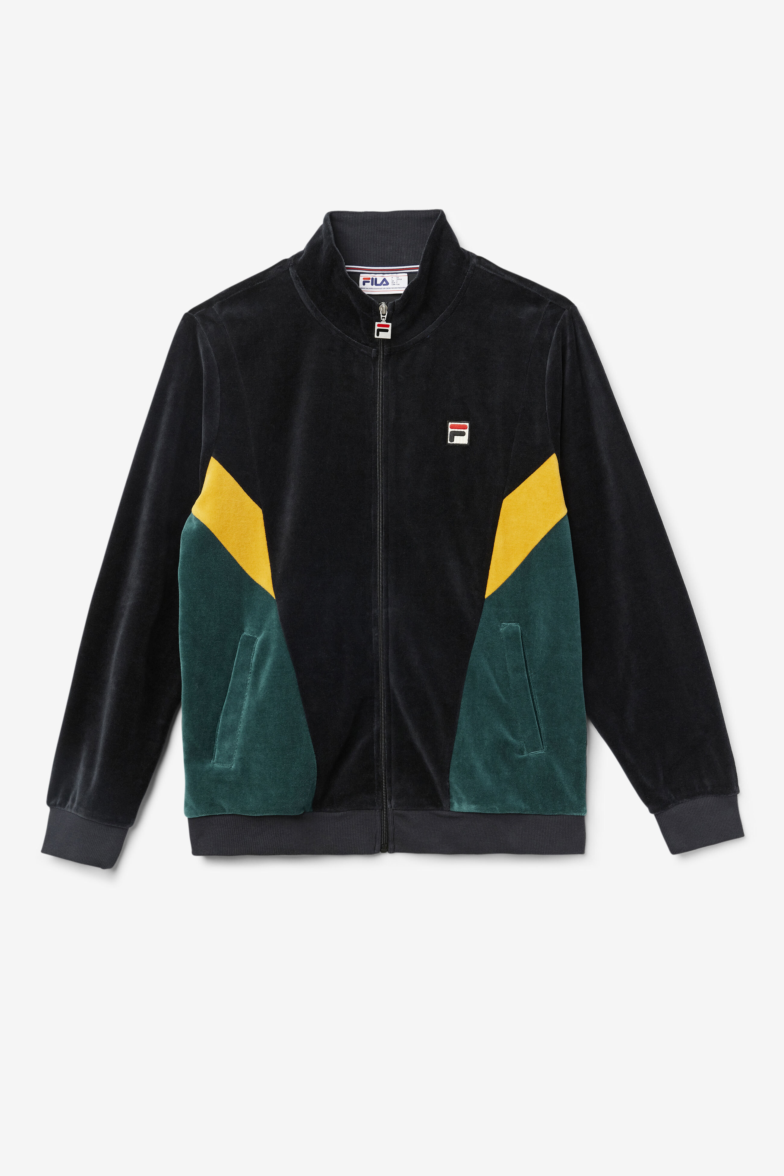 Fila men's velour jacket store