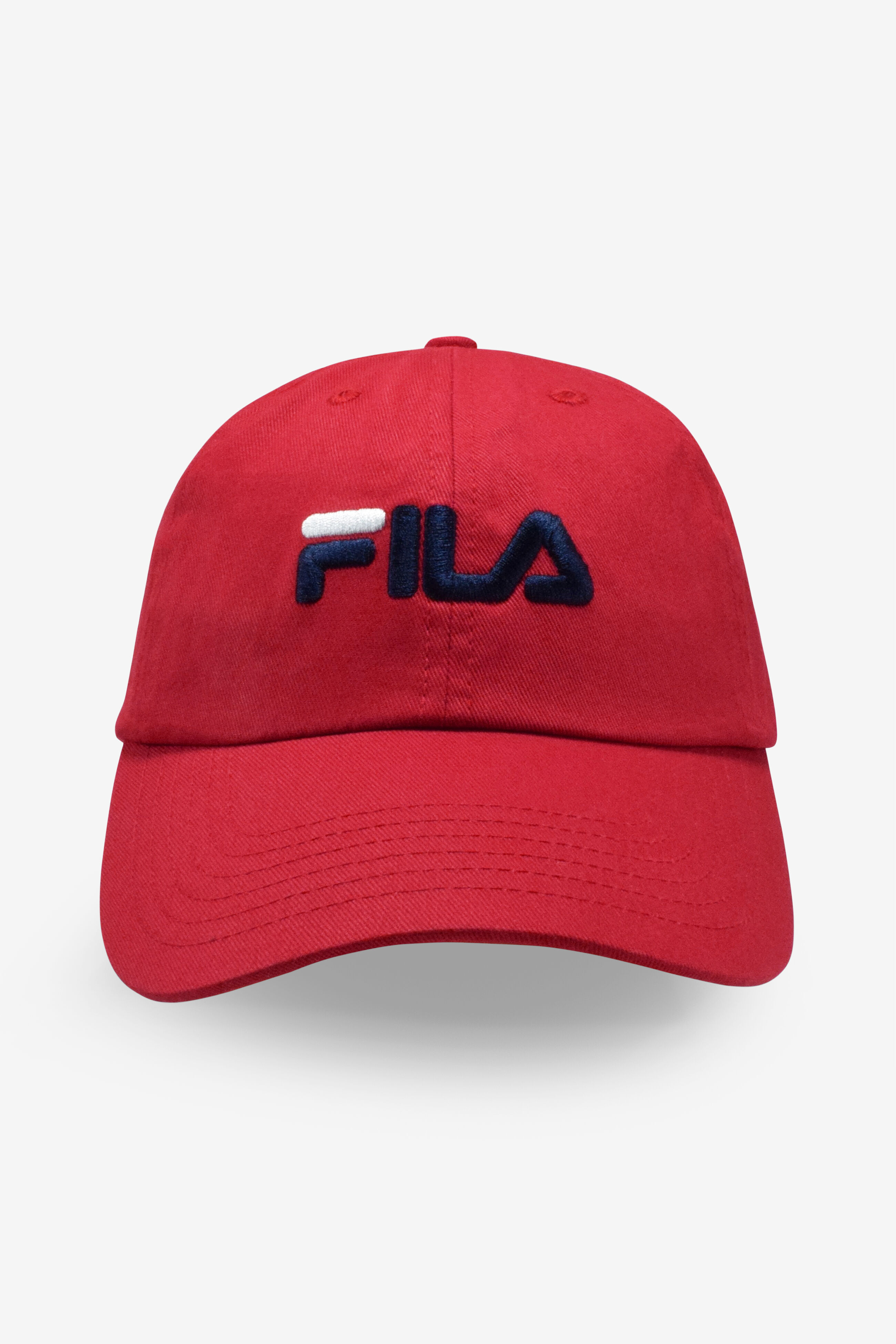 Embroidered Logo Baseball Hat Fila