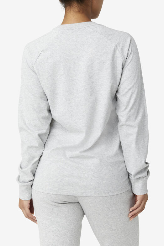 FLYNN LONG SLEEVE TEE/LTGREY/XXL