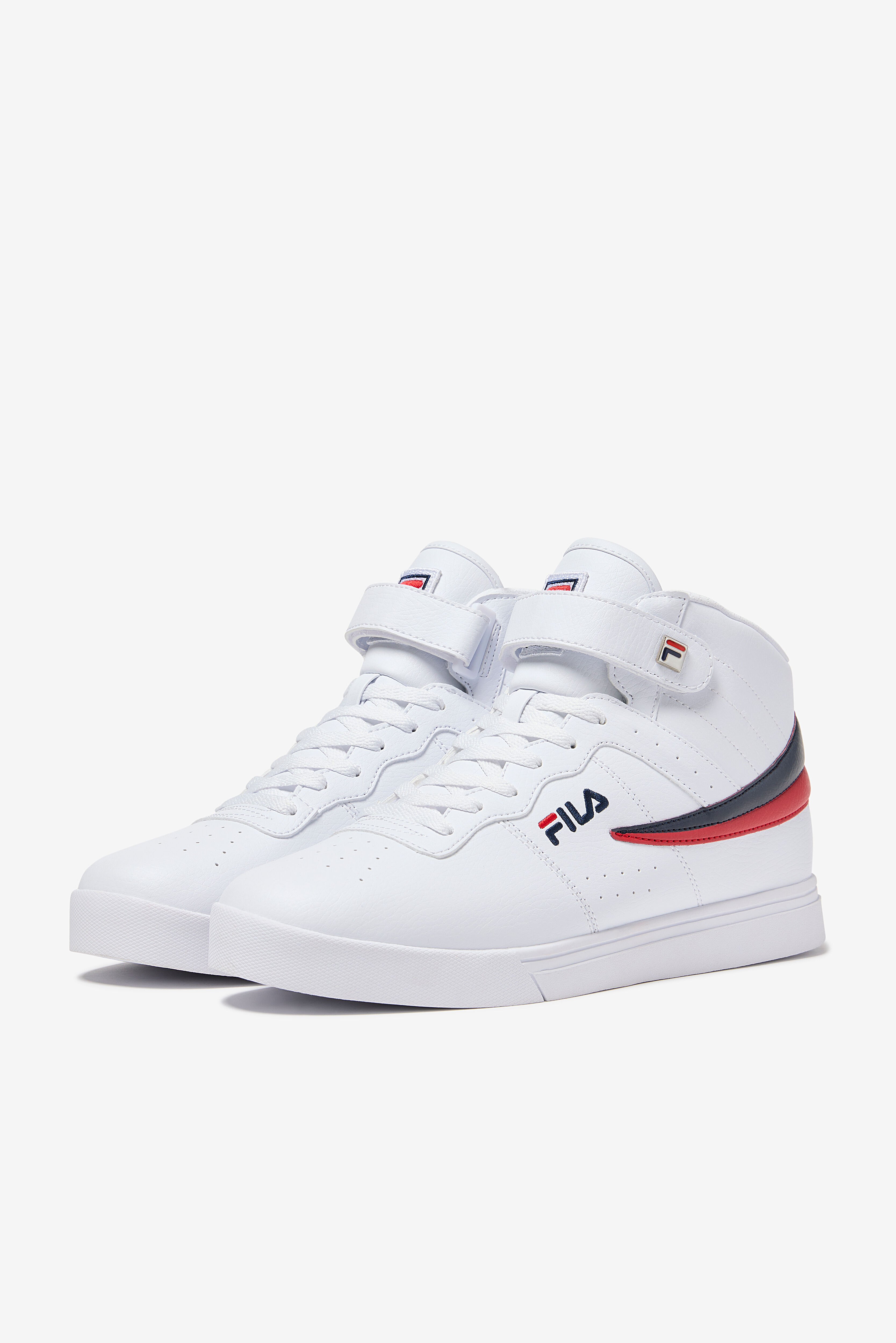 Blue high top fila top