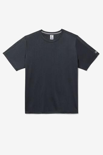ESSENTIALS HEATHER MESH CREW