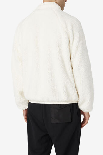 YURI RAGLAN SHERPA/WHISPERWHITE/Large