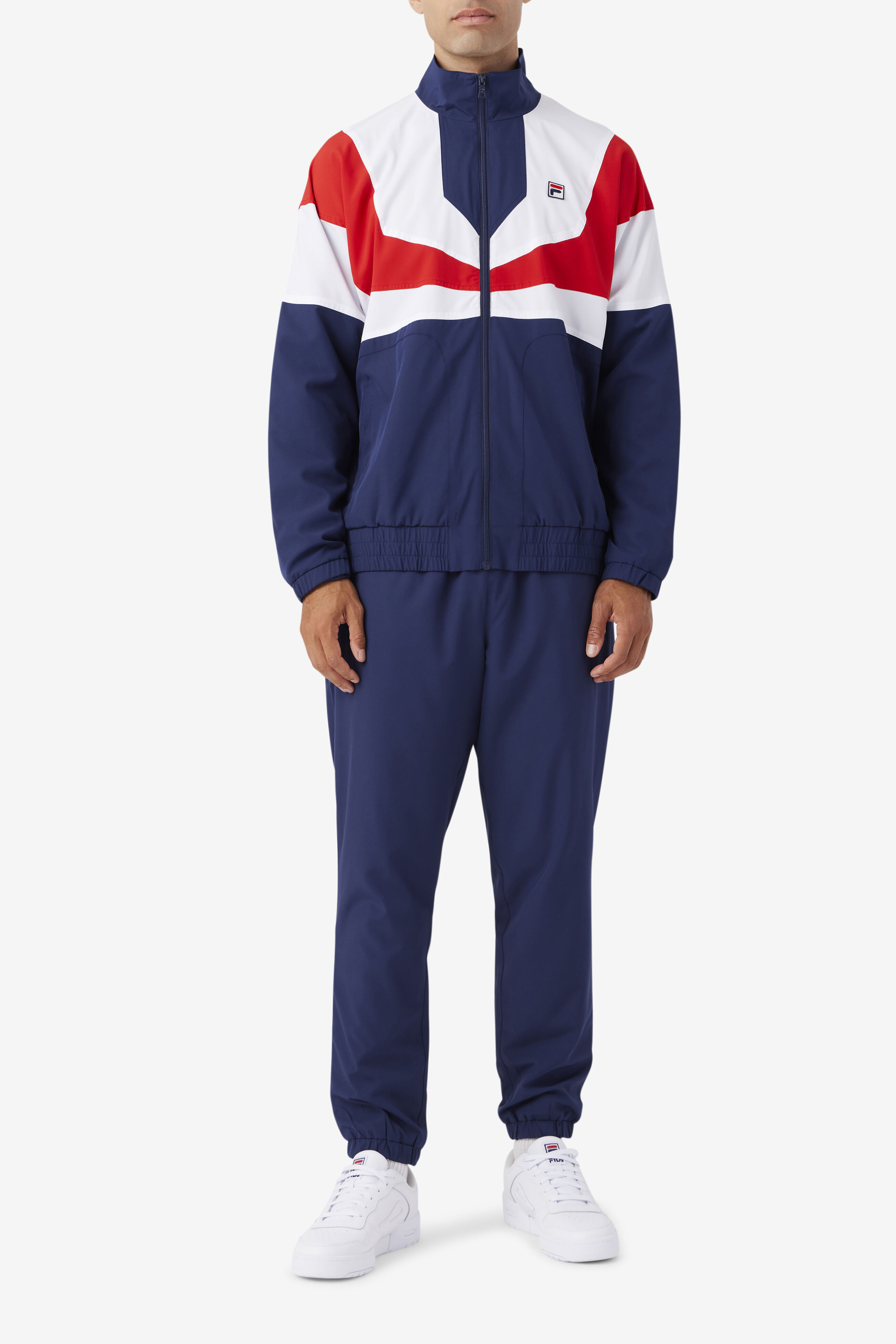 Amar Black, White, And Red Track Jacket | Fila Amar Black, White, And Red Track Jacket | Fila