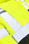 HI VIS BOMBER HOODED JACKET