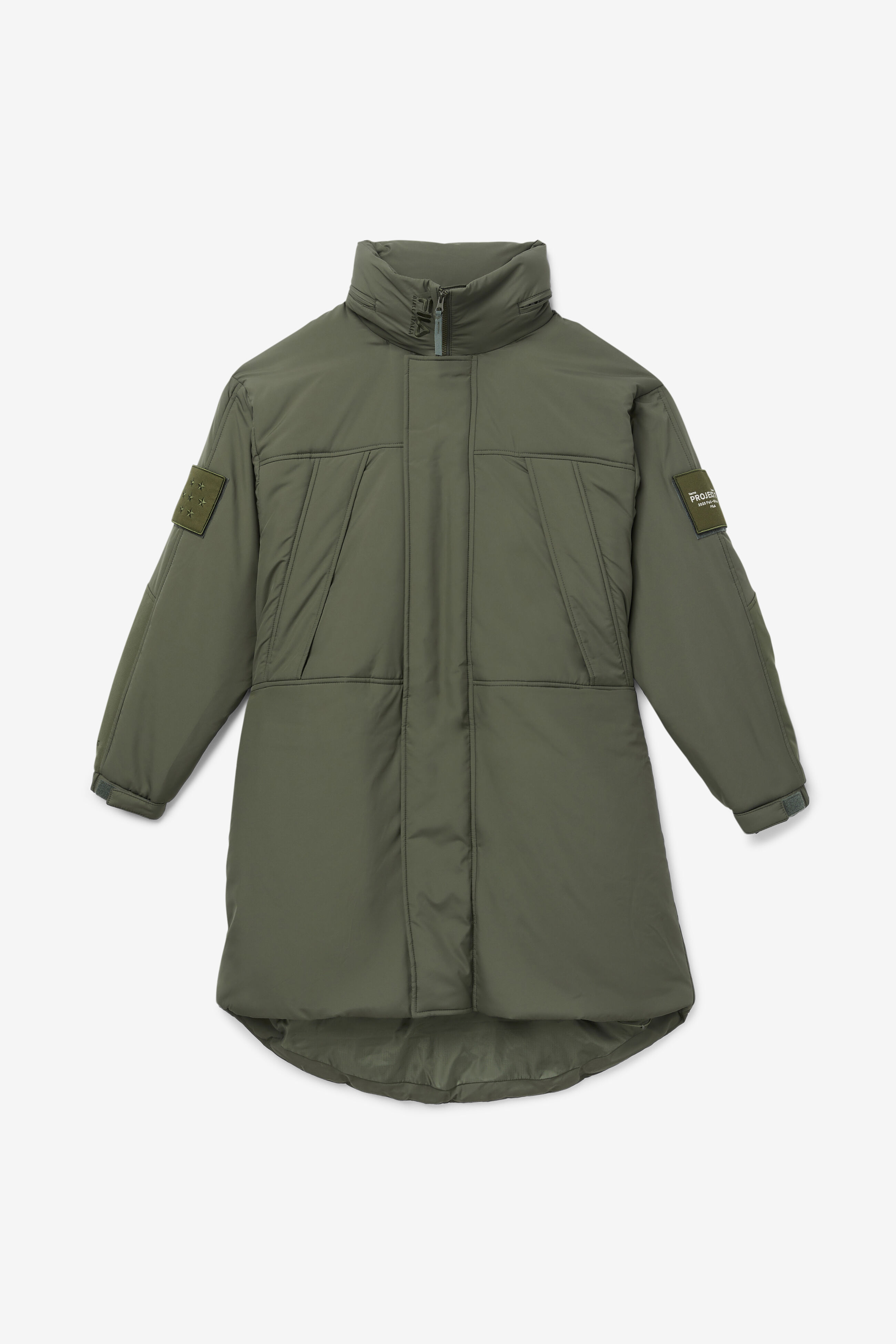 Project 7 Long Puffer Coat FILA