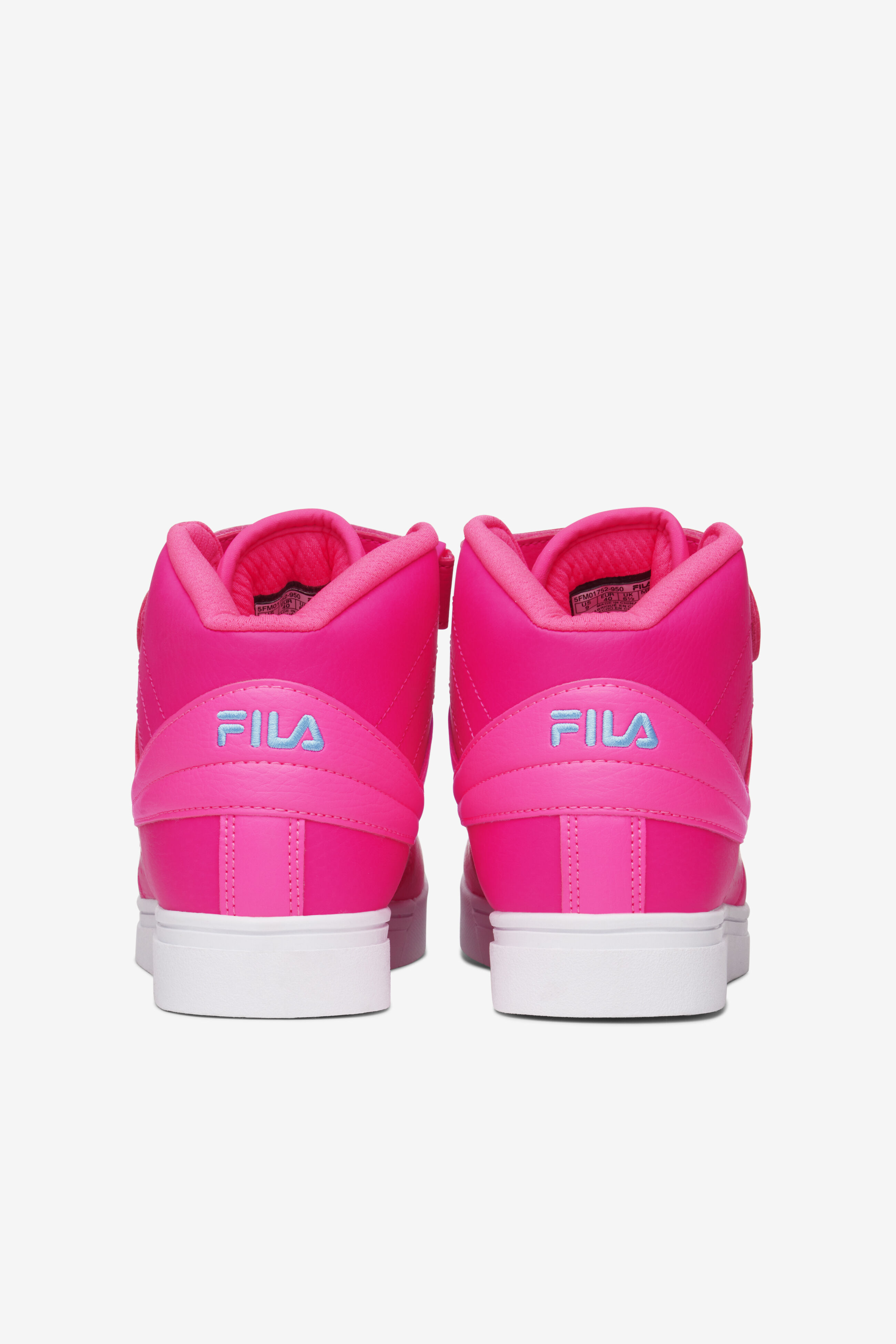 Pink fila store boots