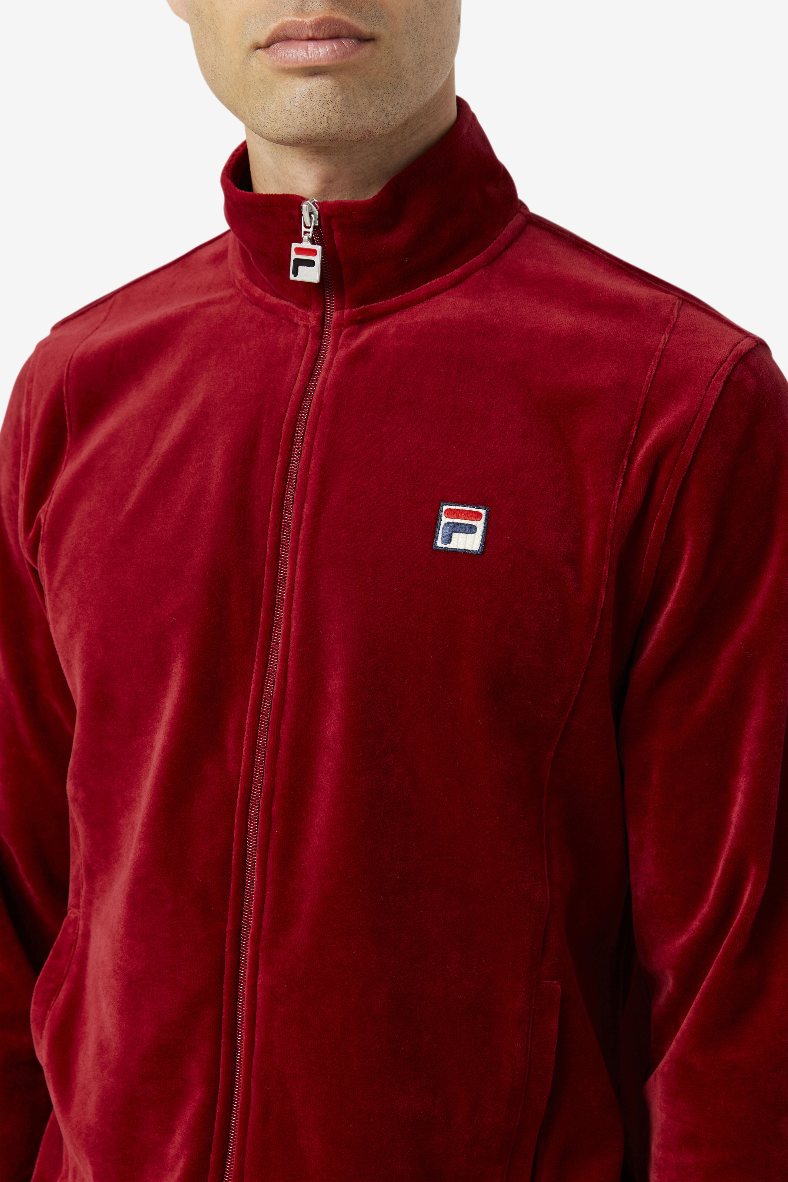Velvet fila sale jacket