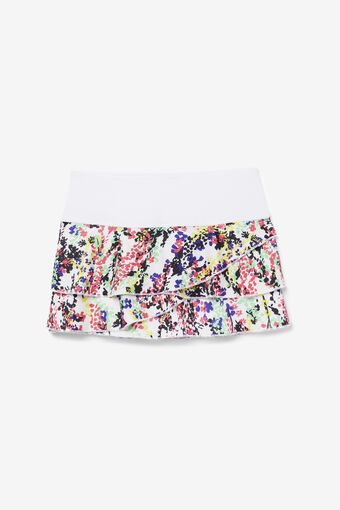 PICKLEBALL TIERED PRINTED SKORT
