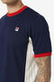 WARNER T-SHIRT/PEAC/WHT/CRED/Large