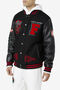 RADDIX VARSITY JACKET/*BLK/CRED/JBN/XXL