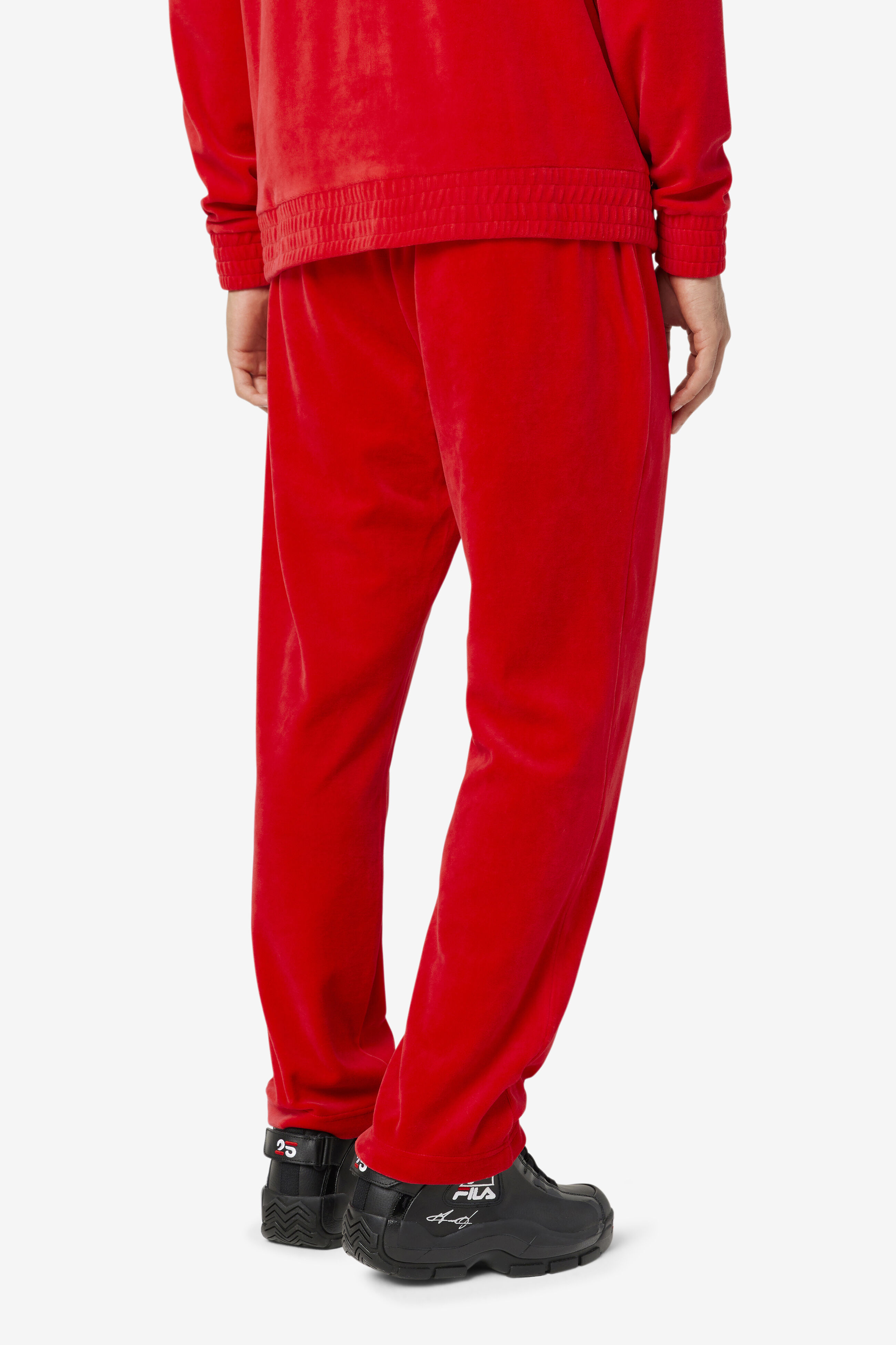 Fila velvet best sale red