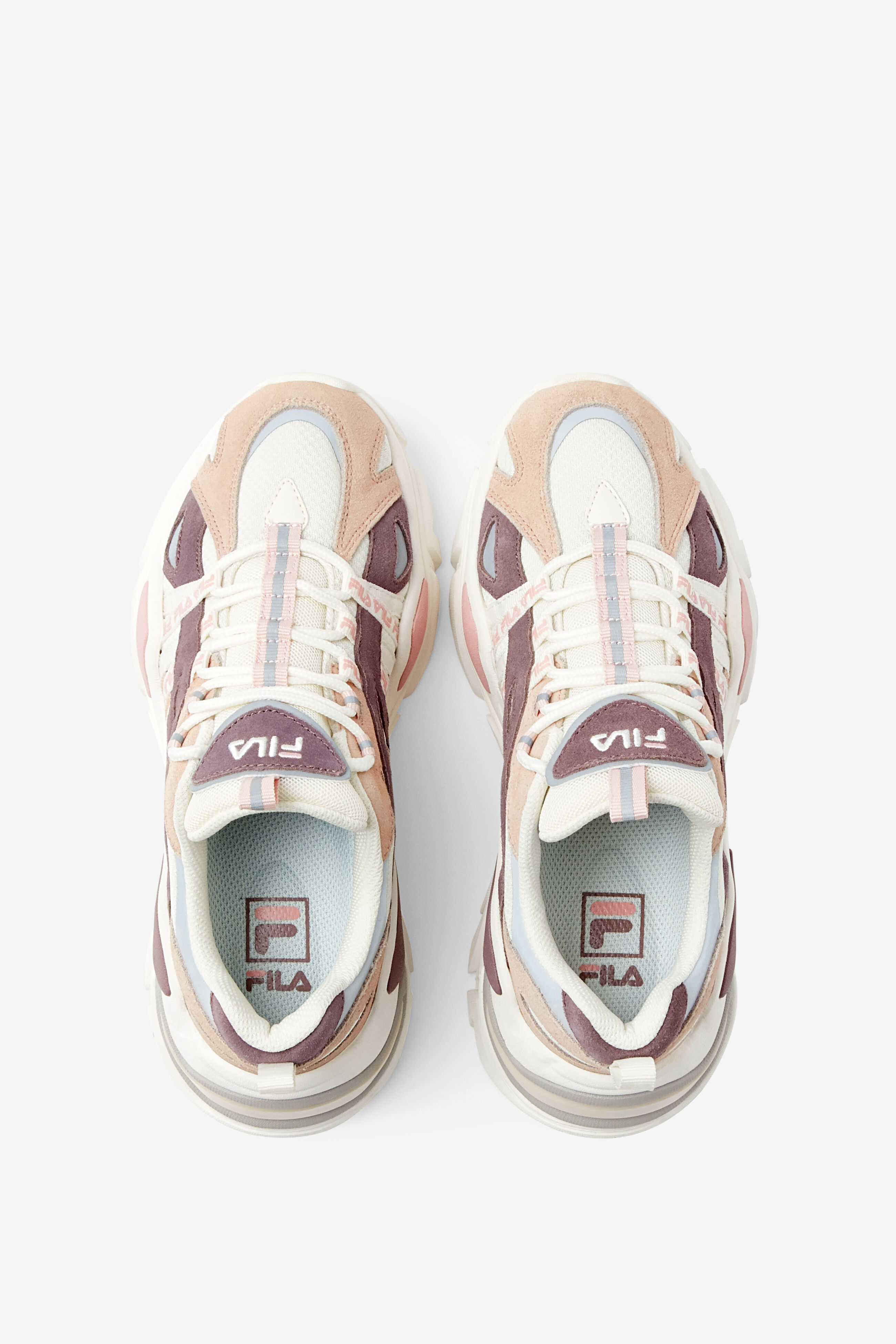 Suede fila trainers sales