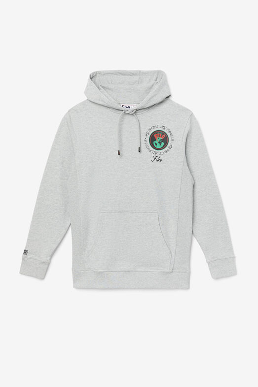 HUNT HOODIE/GREY HEATHER/Extra Small