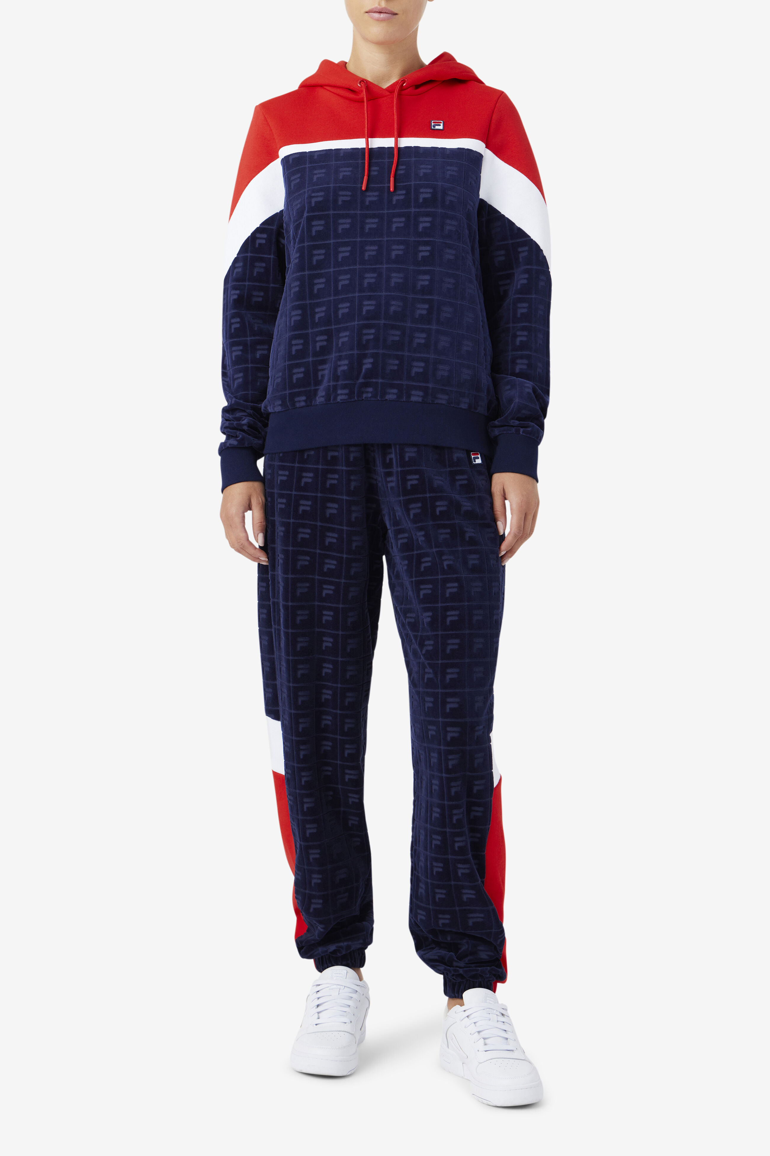 Fila velour jogging online suits