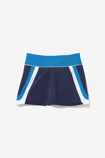 110 YEAR A-LINE SKORT/NAVY/WHT/MARN/Large