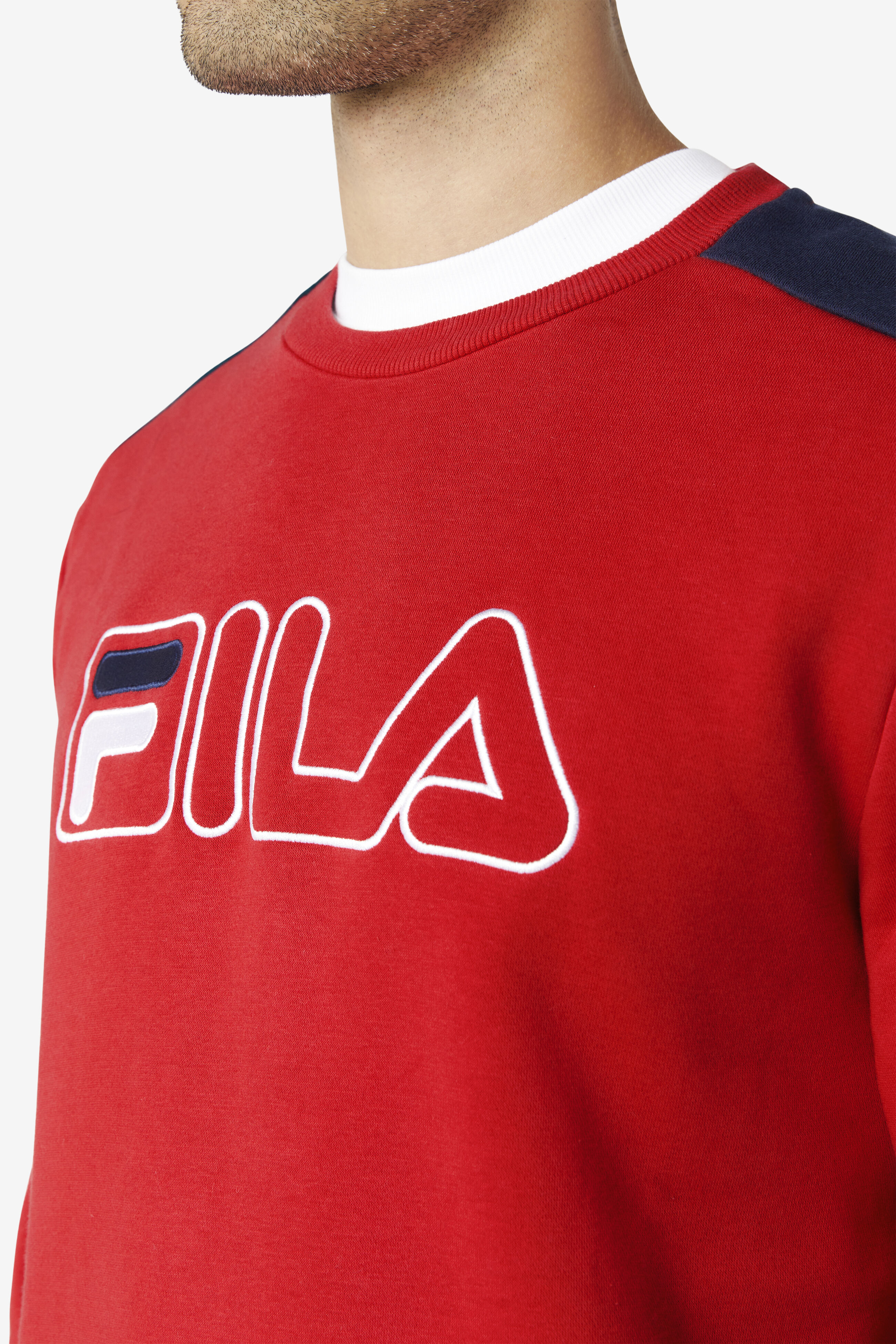 Men s Basil 2 Crewneck Sweatshirt FILA