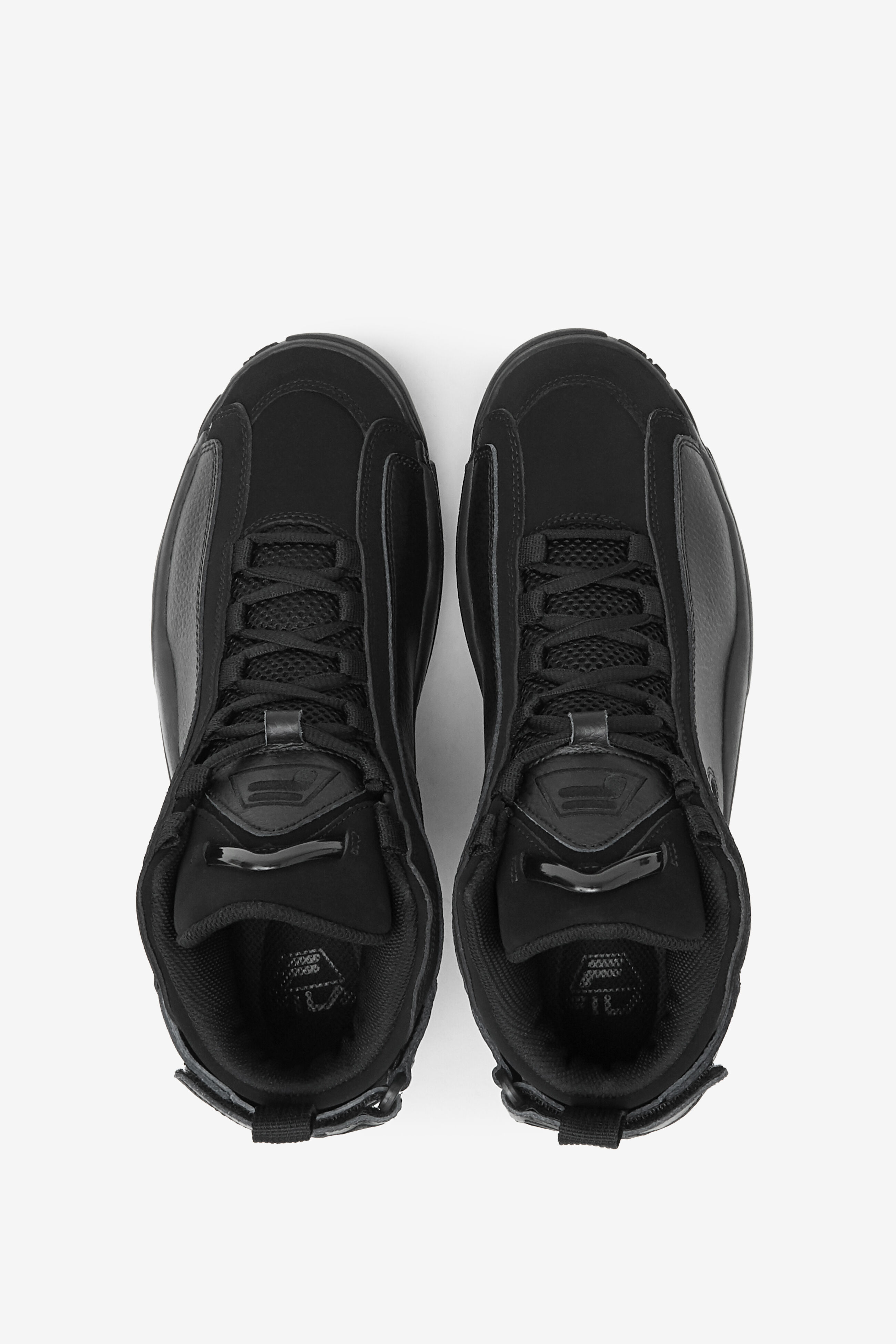 All black grant hill shoes top