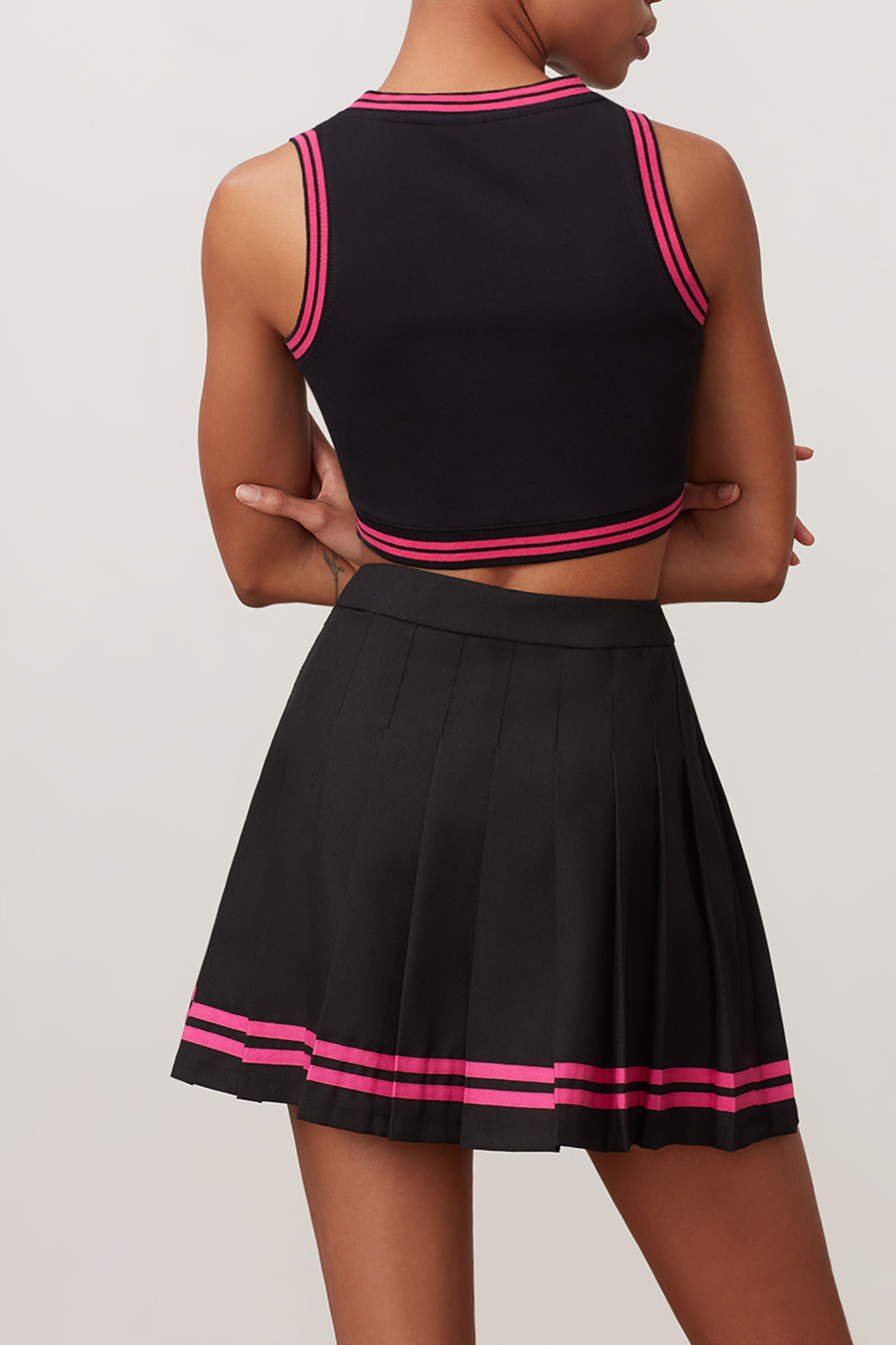 fila women's heritage pleated skirt