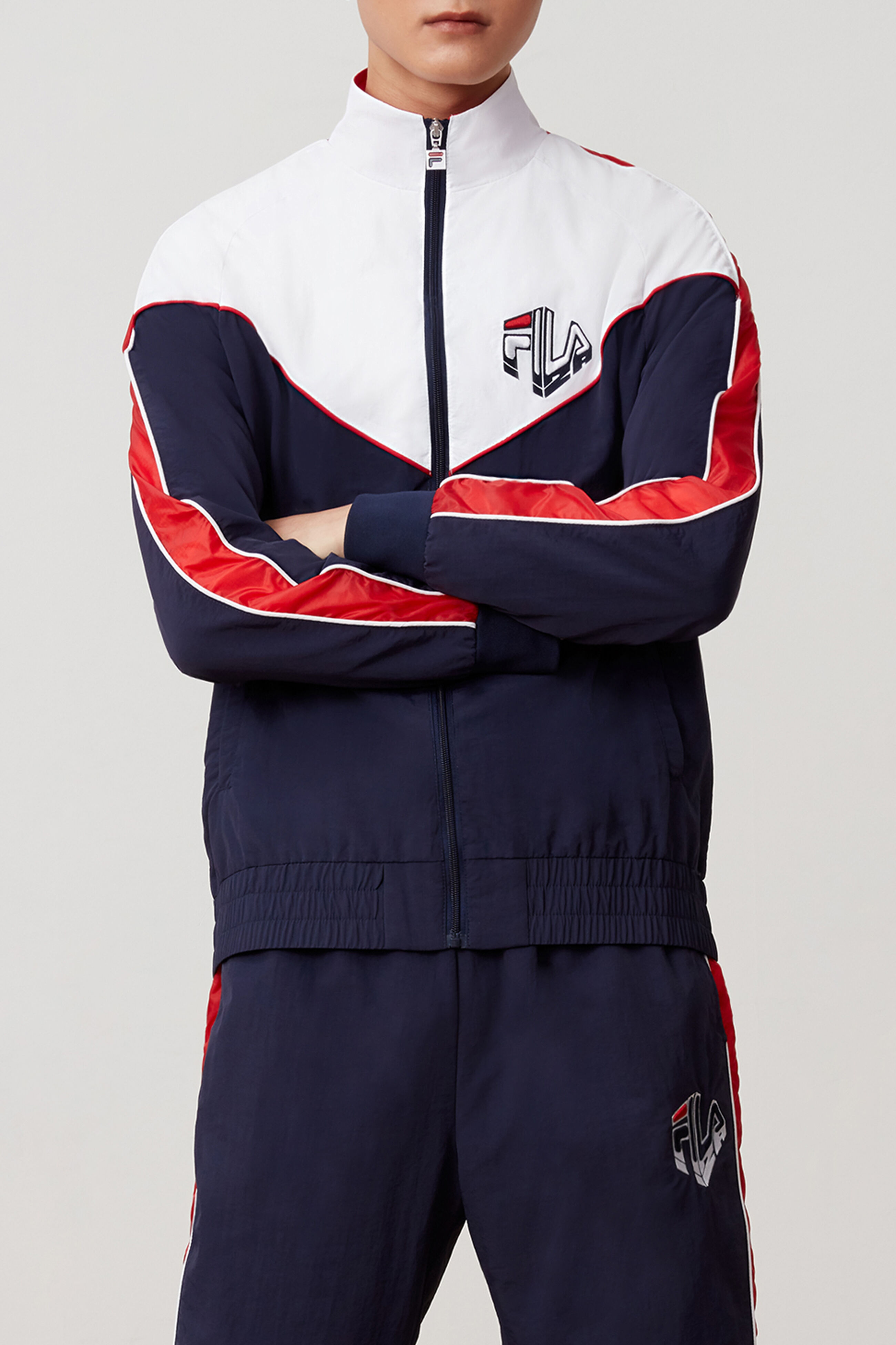 Fila tracksuit mens discount